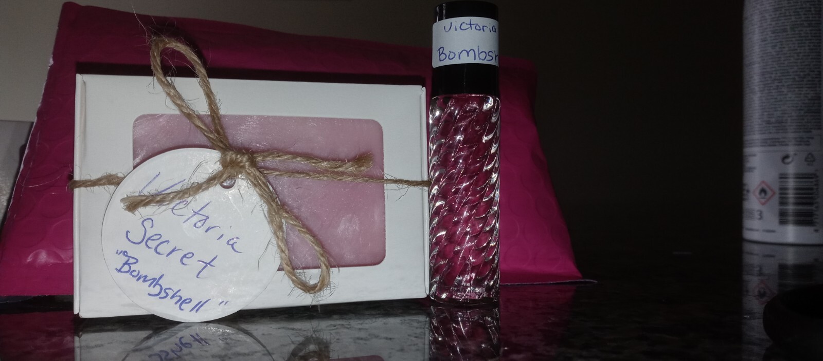 Homemade Body Bar and 10ml roll on fragrance oil combo