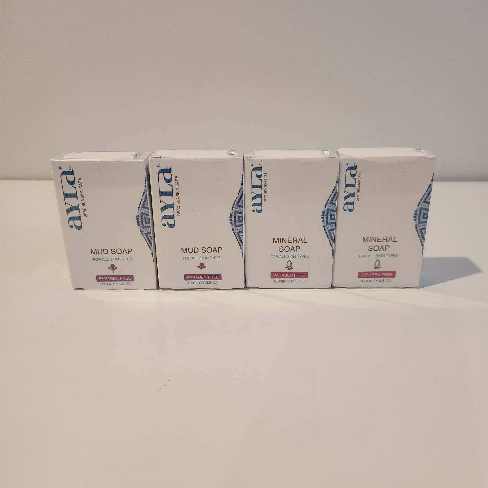 Dead Sea Mud and Mineral Soap Ayla Lot of 4