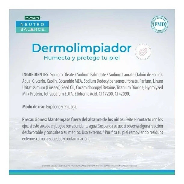 8 JABONES PALMOLIVE NEUTRO BALANCE (120g) – 8 PALMOLIVE SOAPS – Made in 🇲🇽