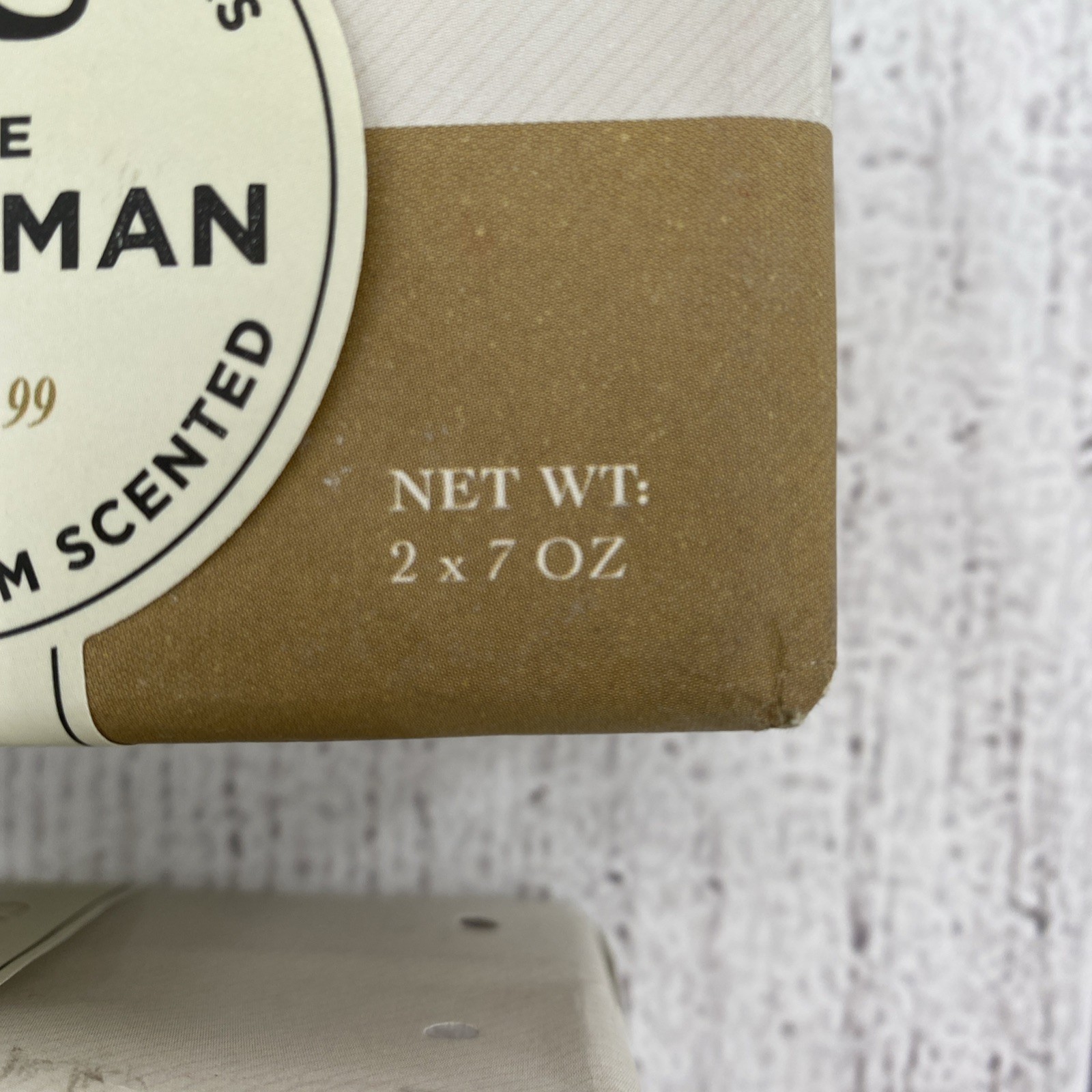 Castlebel Men’s Soap Bars Grooming Cedar Bay Rum Triple Milled Scented (4 Bars)