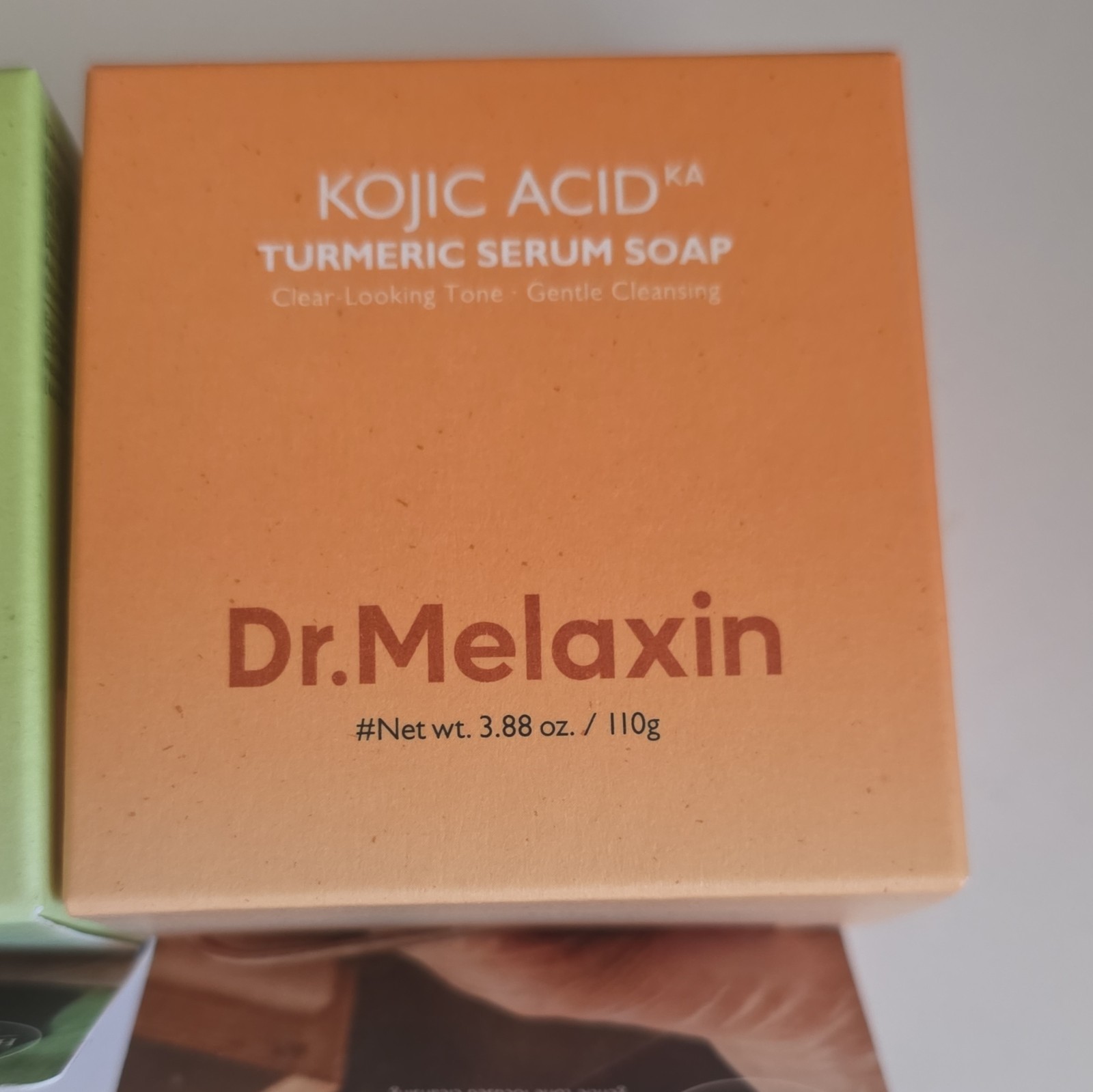 Dr.Melaxin CACTOX Serum Soap Set 2-Pack Pore Relief + Kojic Acid Turmeric 3.88oz