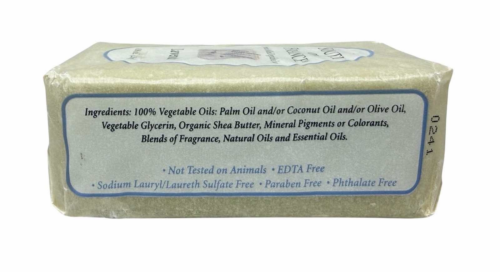 Vintage South of France LAVENDER Bath Sized Soap Bar French Milled 8.8oz Sealed
