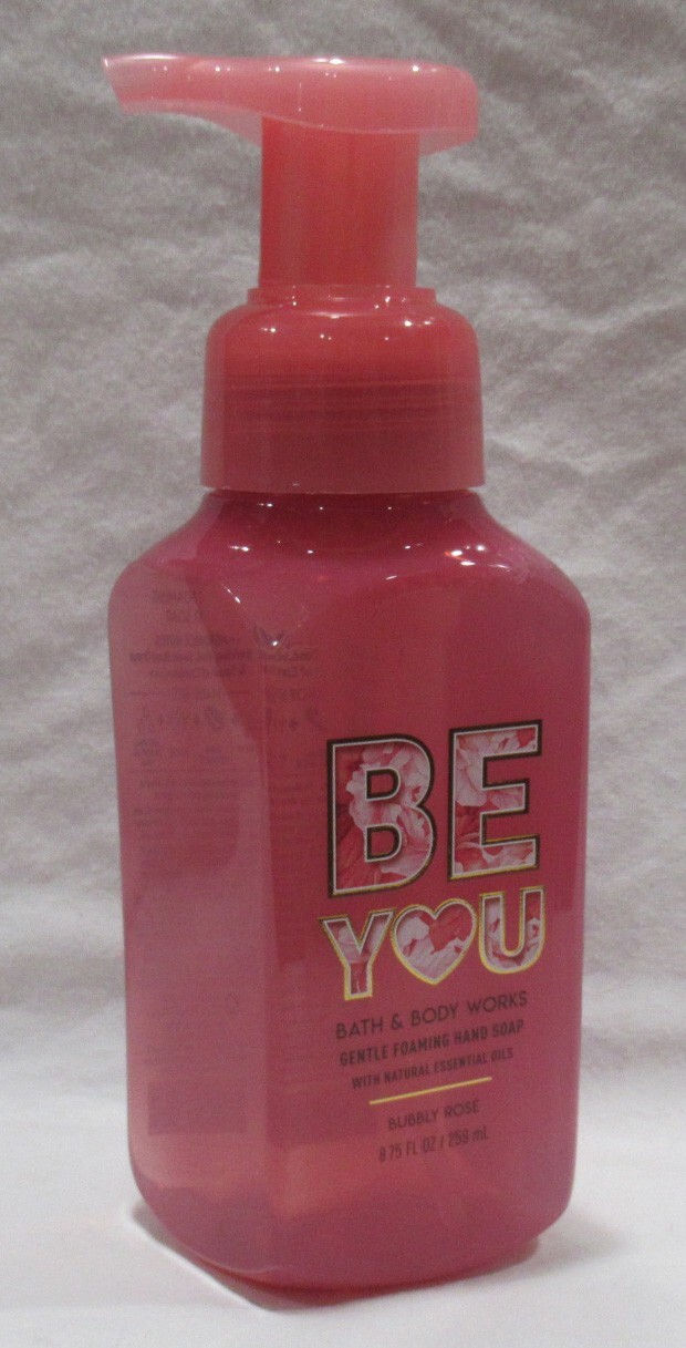 Bath & Body Works Gentle Foaming Hand Soap Set Lot of 2 Be You BUBBLY ROSE