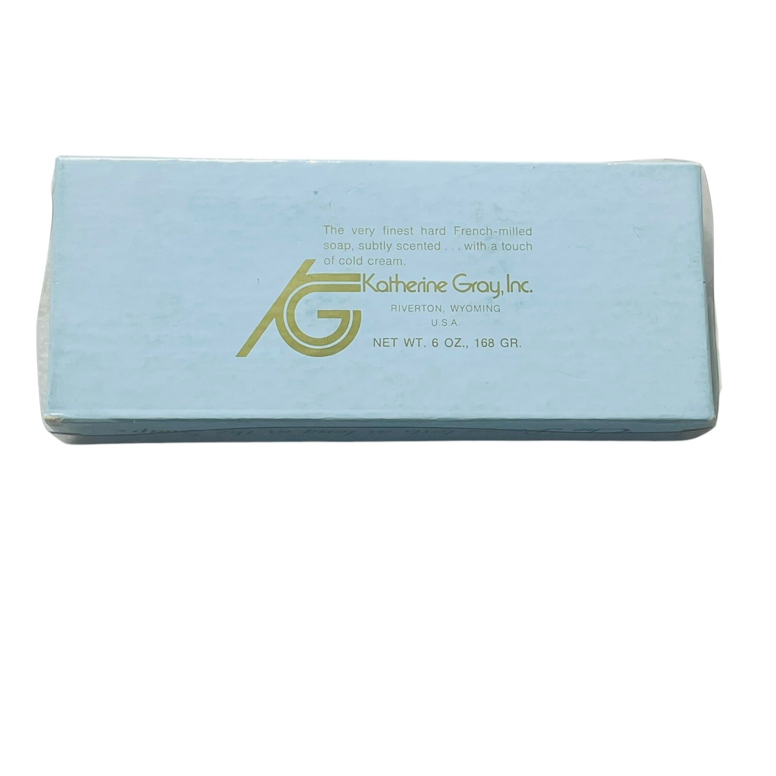 Vtg Katherine Gray 4 French Milled Scented Soap Letter R Floral Design 6 Oz USA
