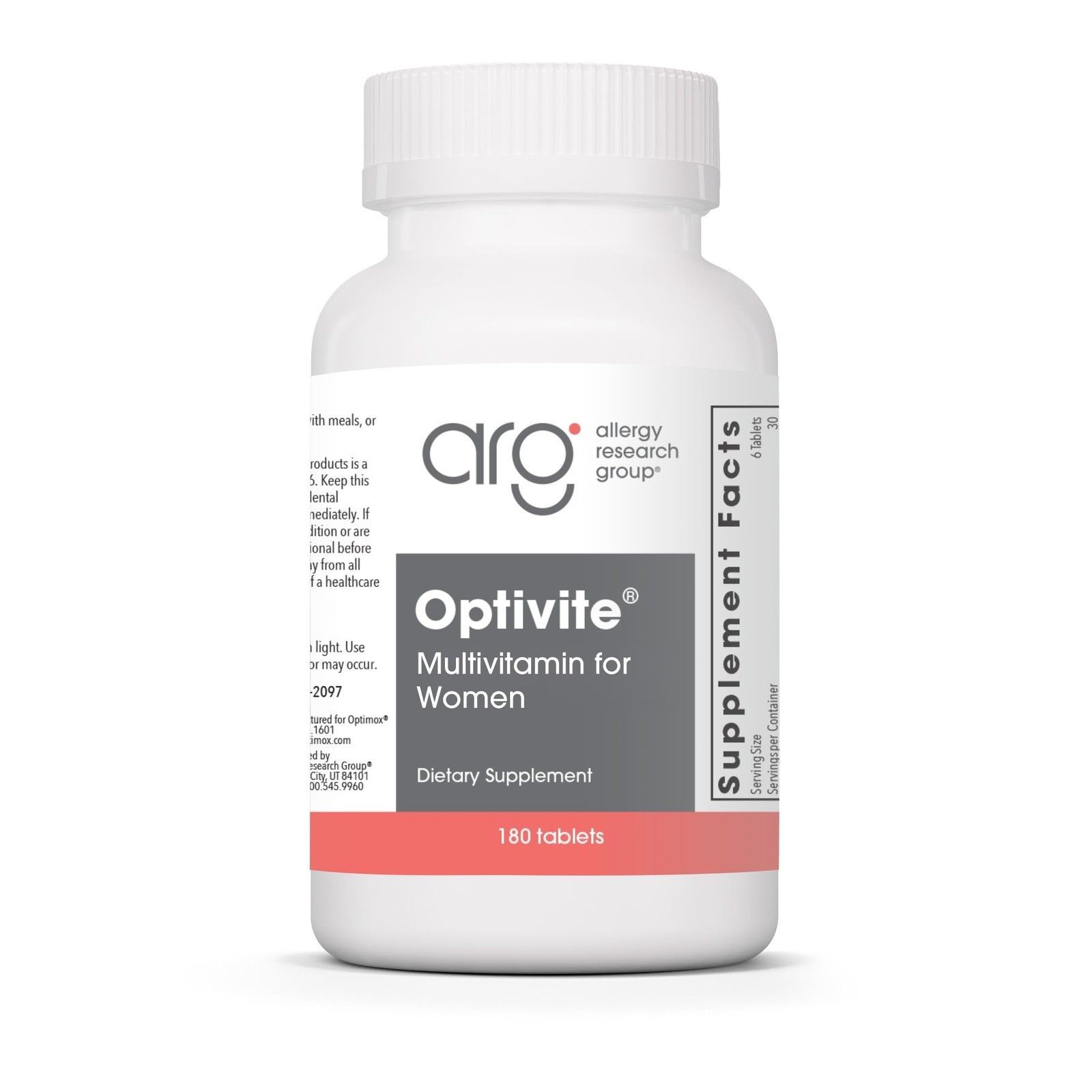 Optimox Optivite – PMS Support Supplement for 180 count (Pack of 1), Standart