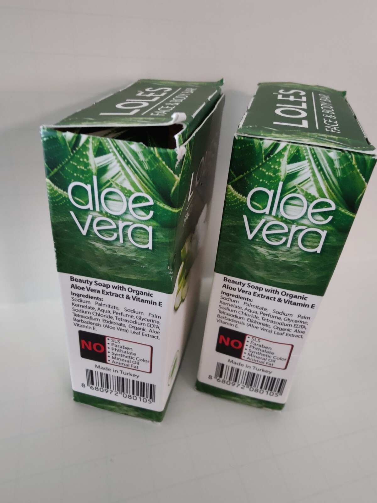 [2] LOLE’S Face & Body Bar Aloe Vera with Vitamin E NEW 3.5 oz Bars