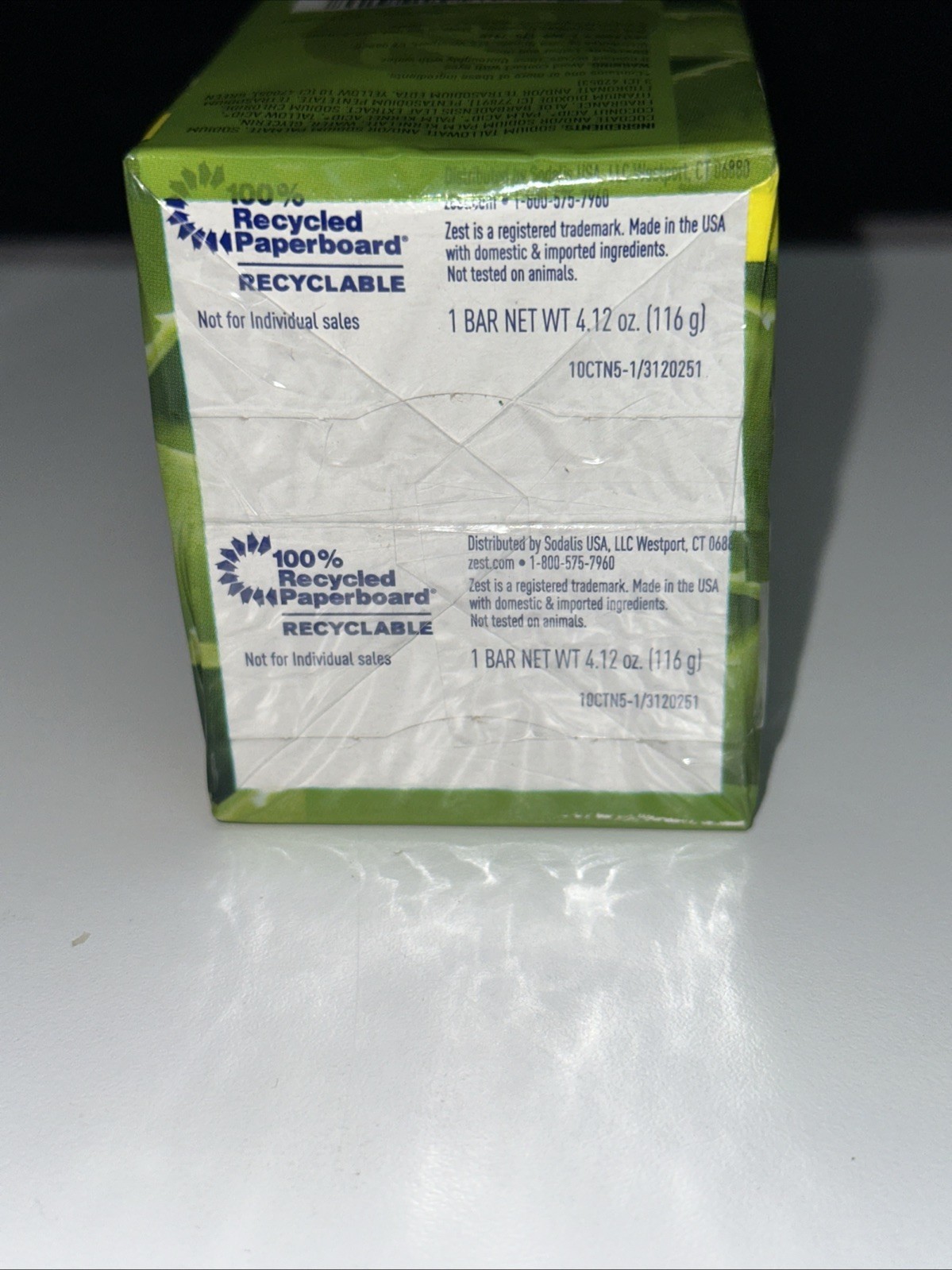 PACK OF 6 packages–Zest SOOTHING ALOE BAR SOAP 12 BARS TOTAL–Free Shipping