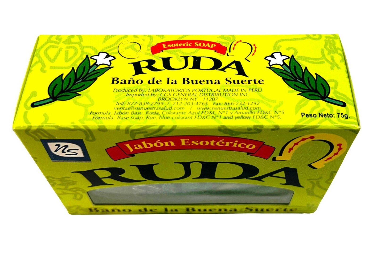 Jabon De Ruda Esoterico (3 jabones) Rue Soap