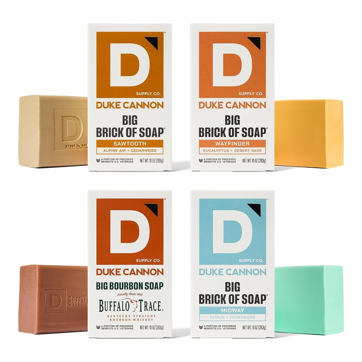 Men’s Soap Bundle – 10 oz Bars, Made in USA