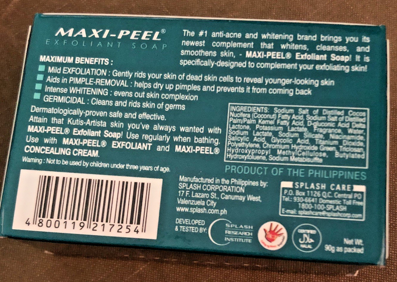 Maxi-Peel Micro Exfoliant Soap New in Box Full Size! Discontinued