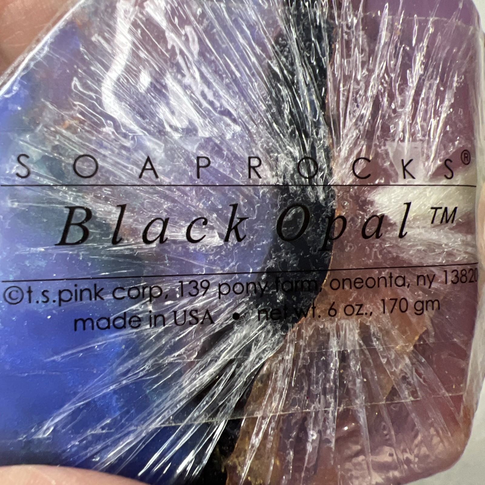 Lot 4 New T S Pink Soaprocks Black Fire Opal Azurite Malachite