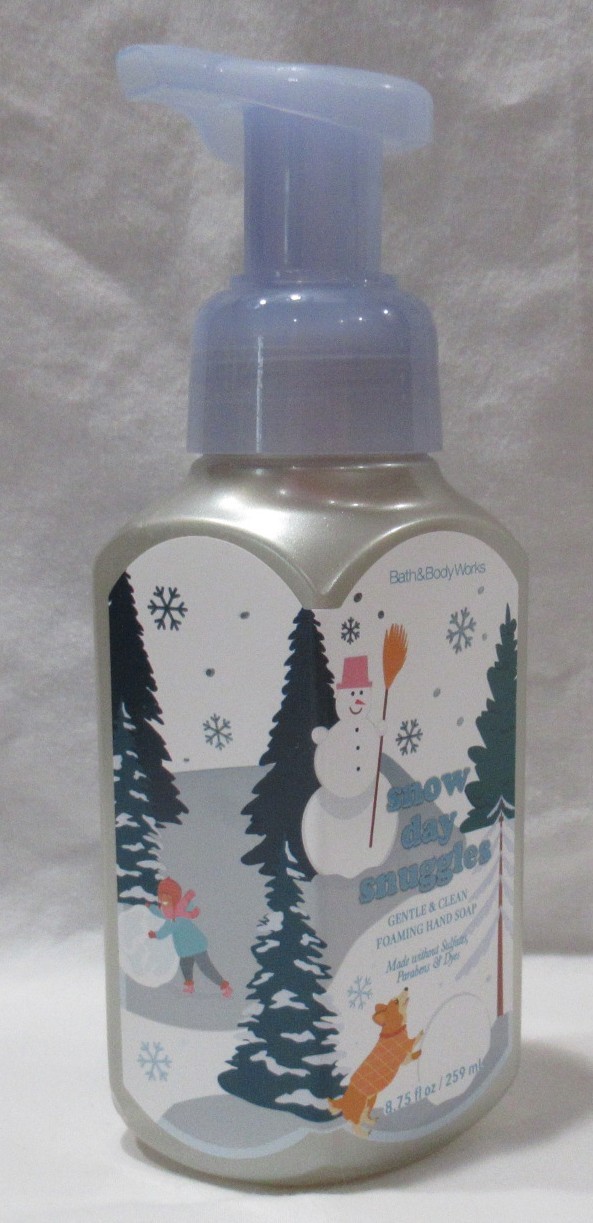 Bath & Body Works Gentle & Clean Foaming Hand Soap Lot Set 2 SNOW DAY SNUGGLES