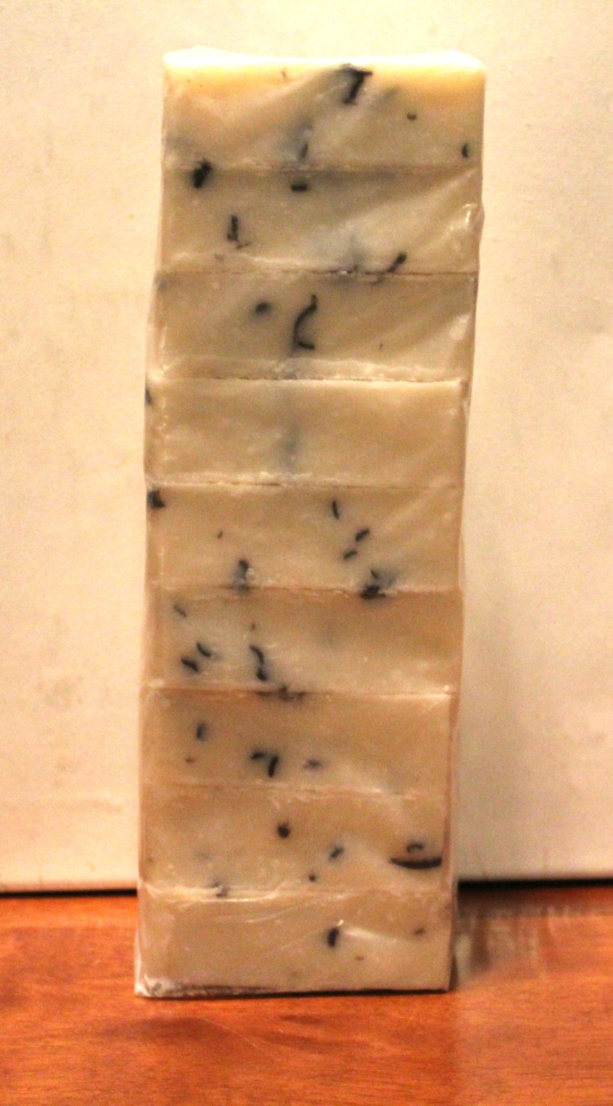 Cedarwood Tea Tree Cold Processed handmade soap loaf, 9 precut bars