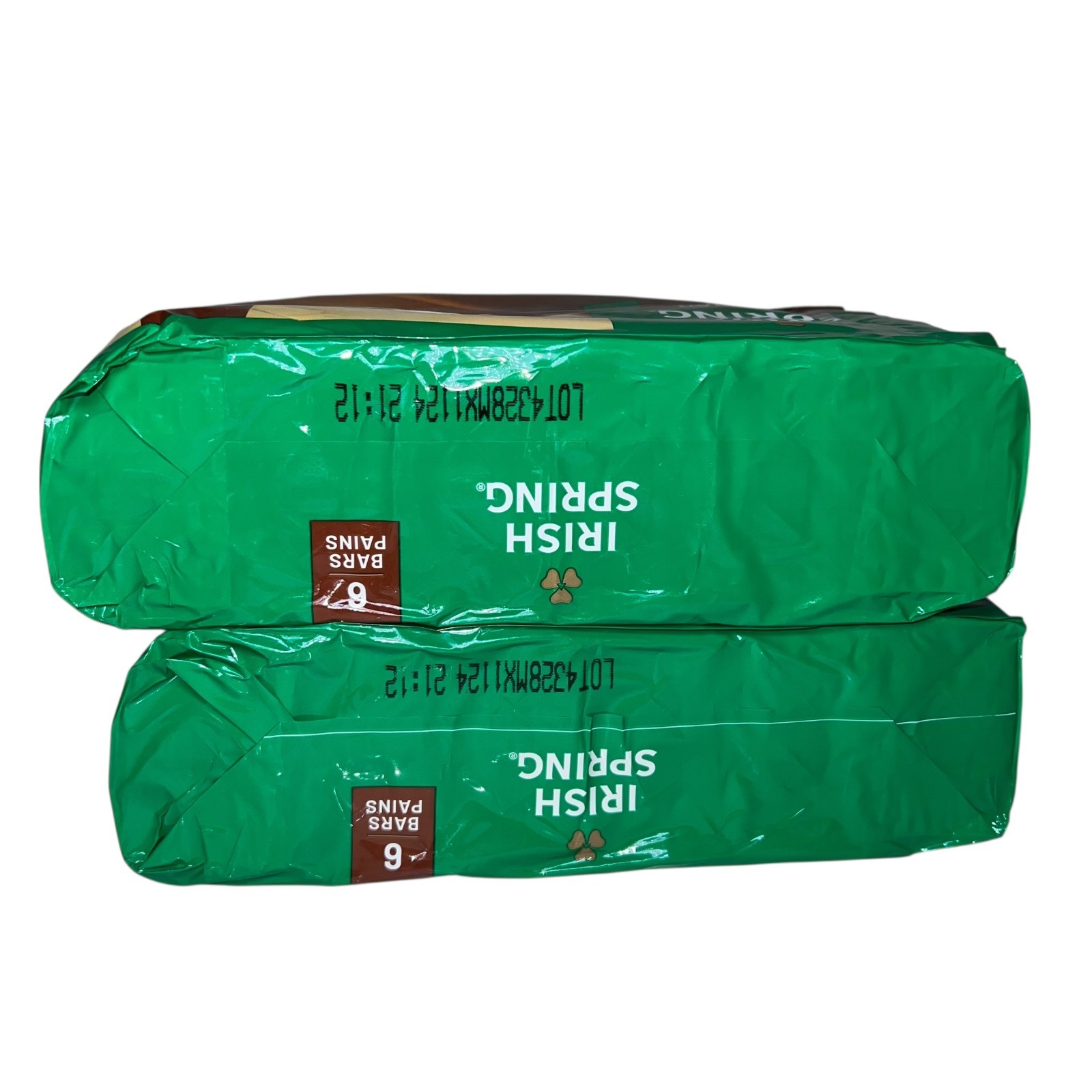 2x Irish Spring Deodorant Soap Saharan Dawn 6 Bar 4.2oz Cedar Vetiver Scent NEW
