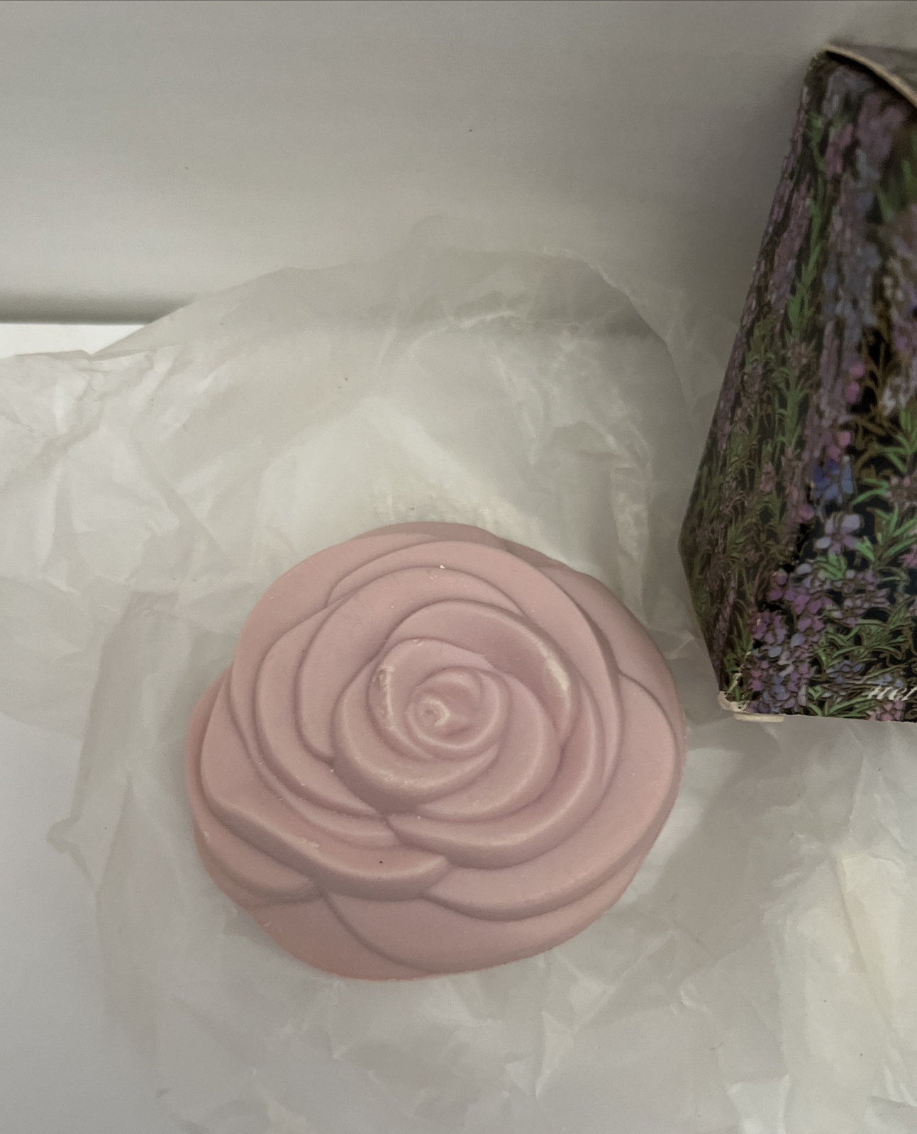 VTG 80s 90s New Victoria’s Secret Lavender Floral Perfumed Soap Bar 2.9 oz NIB