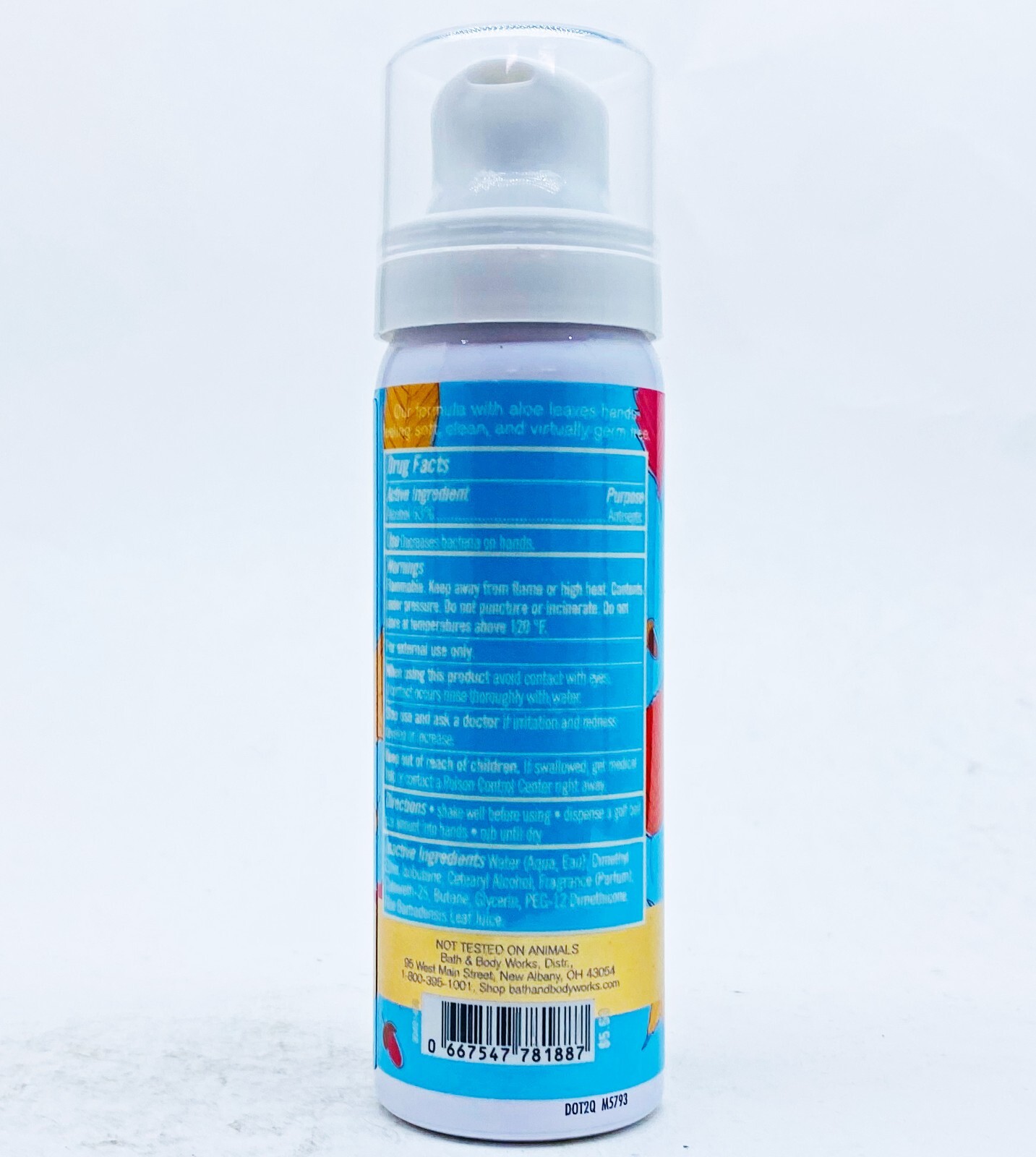 3 Bath Body Works CRISP MORNING AIR Antibac Foaming Mousse Hand Sanitizer 1.8 oz