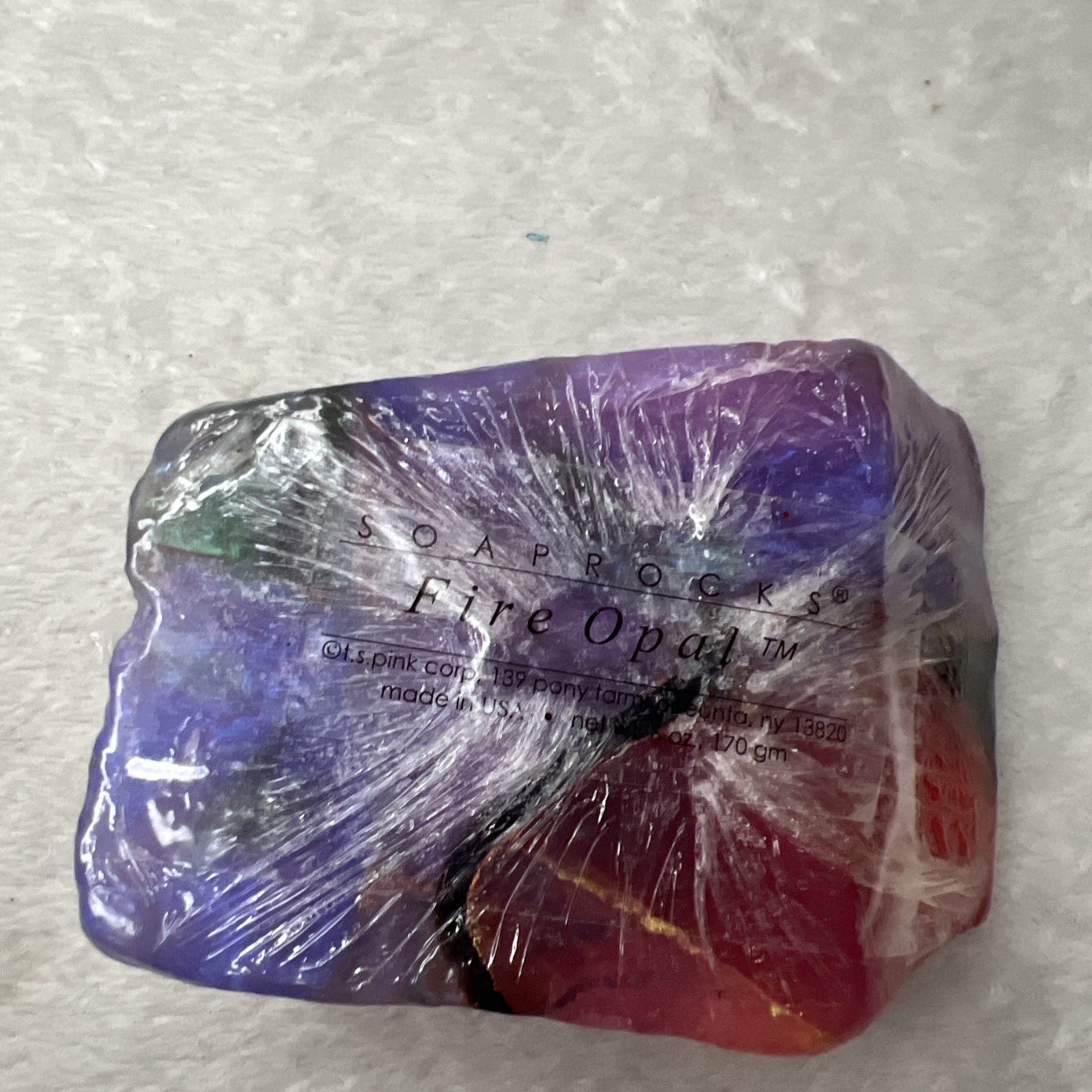 Lot 4 New T S Pink Soaprocks Black Fire Opal Azurite Malachite