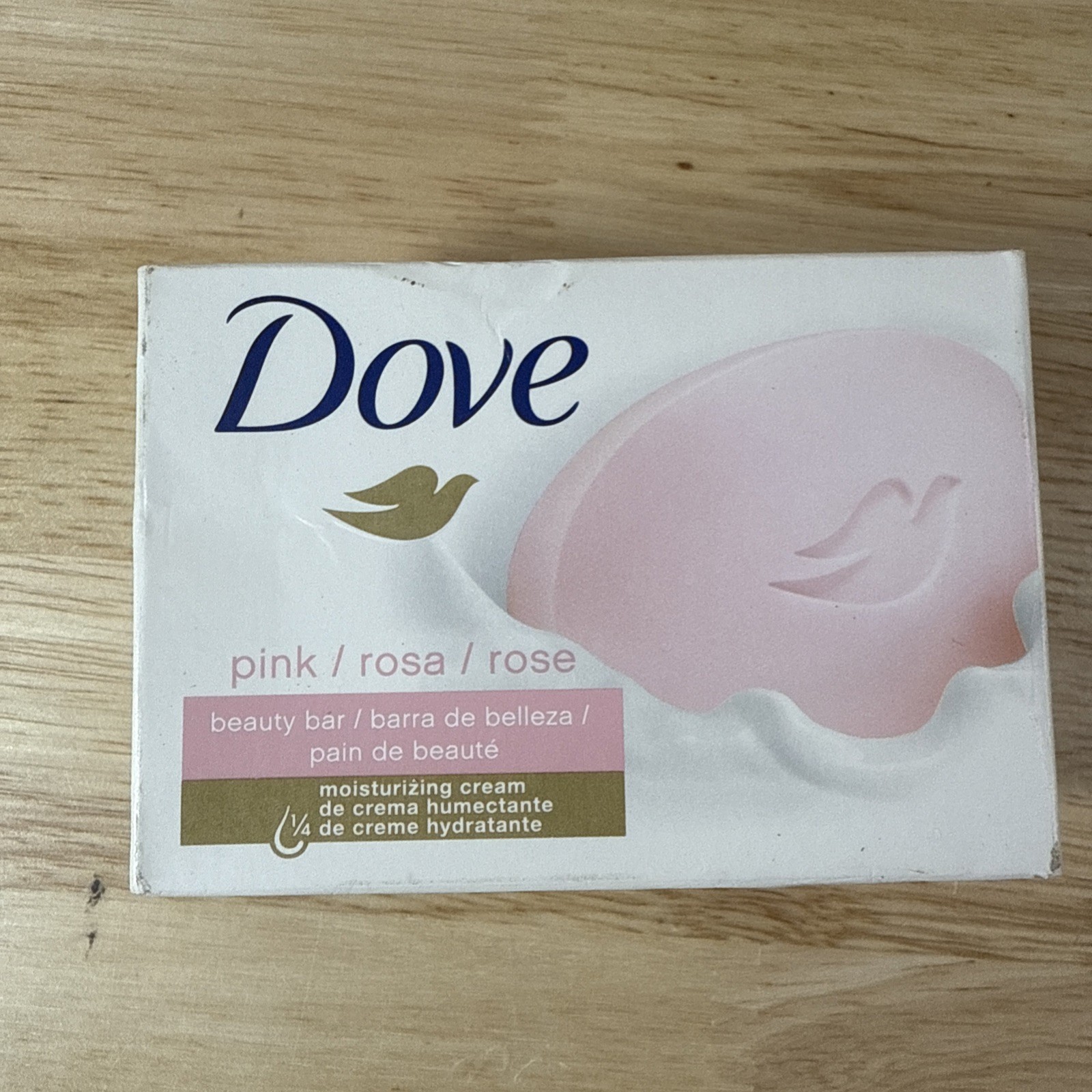 6 Dove Beauty Bar Soap Sensitive Moisturizing Creme, Unscented 3.75oz / 2 Extras