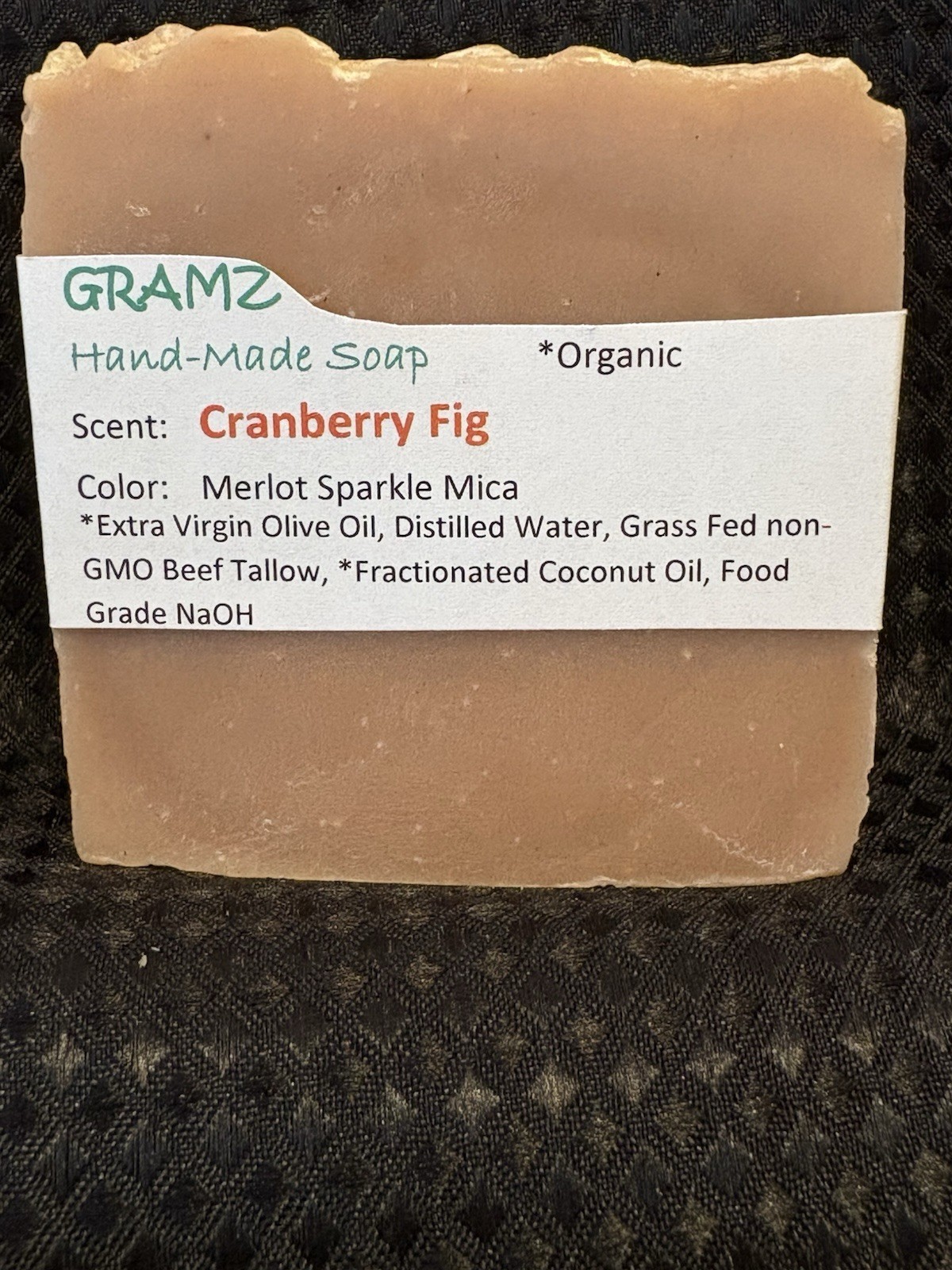 Grass Fed Beef Tallow Soap – Hand-Made Bar or Sample Size – Mostly Organic
