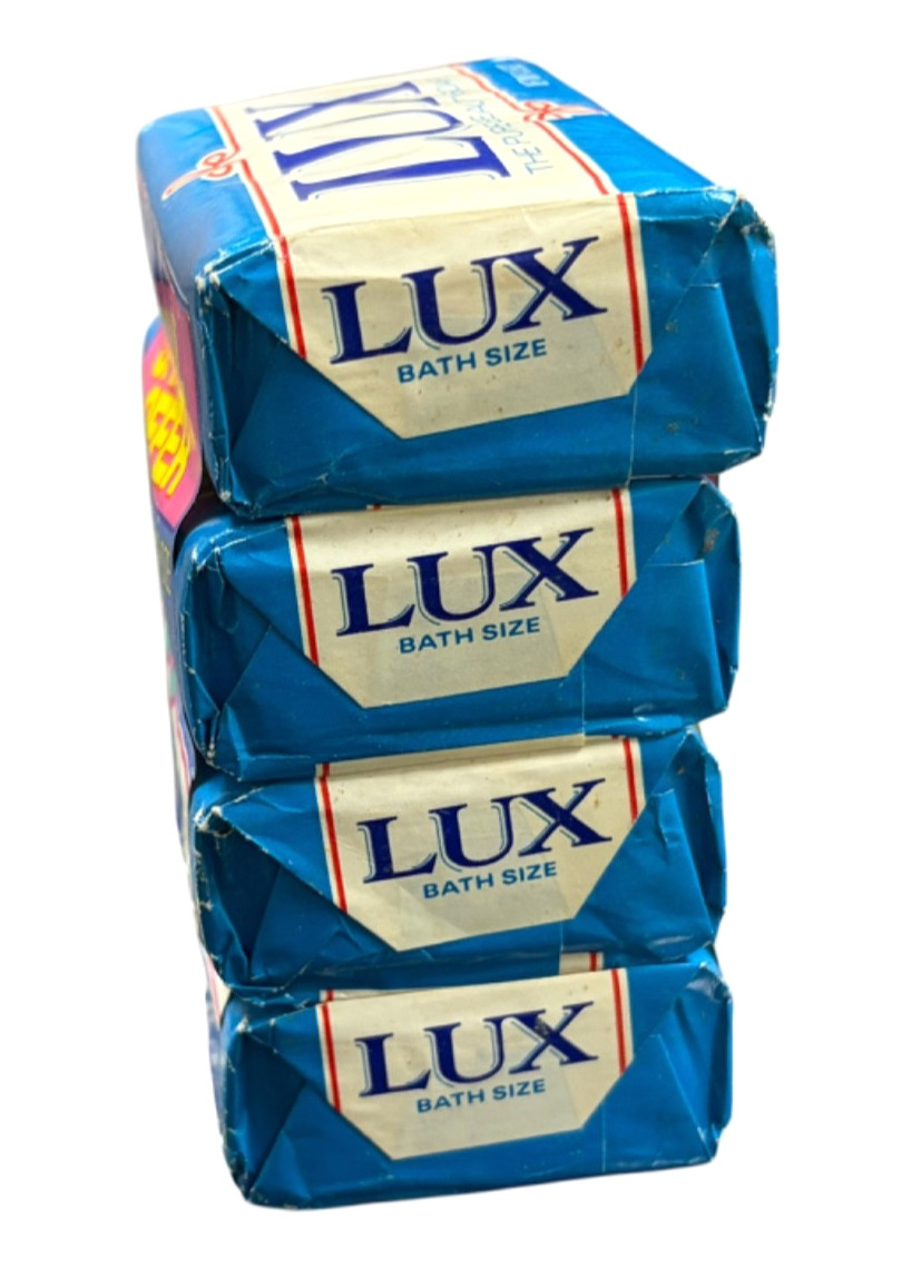 Vintage LUX The Pure Beauty White Soap Bar Large 4.75 oz Bath Size Sealed