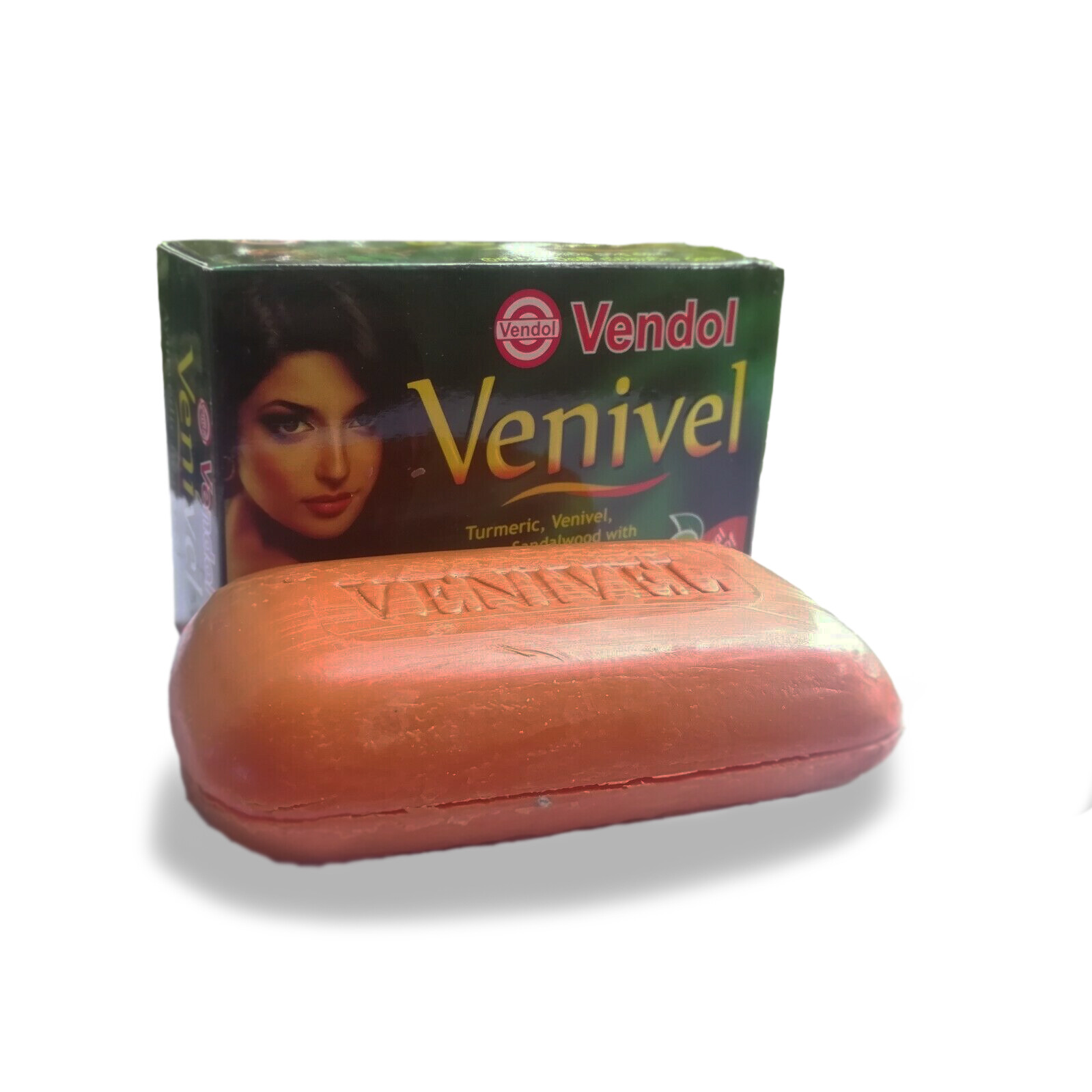 VENIVEL Turmeric With Margosa, Sandalwood Aloe Vera Herbal Soap For All Skin