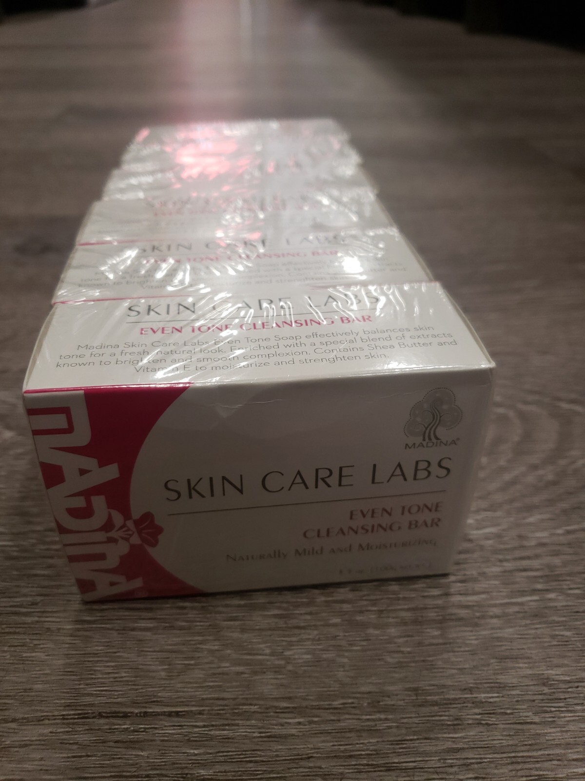 6 Pack Madina Skin Care Labs Even Tone cleansing bar soap Naturally Mild 3.5 oz