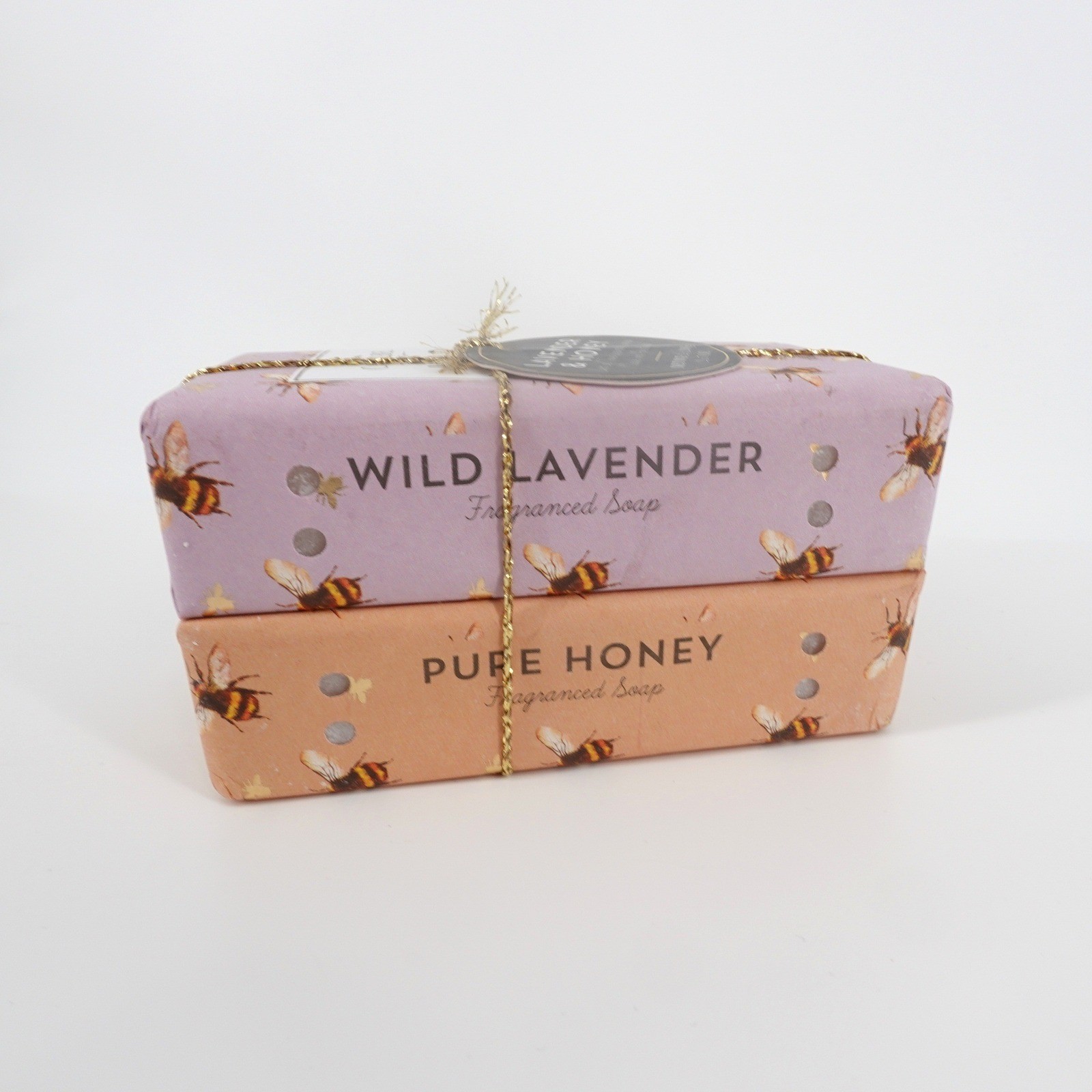 Castelbel Porto Wild Lavender & Honey Scented Soap Set 2 Bars 7oz Portugal
