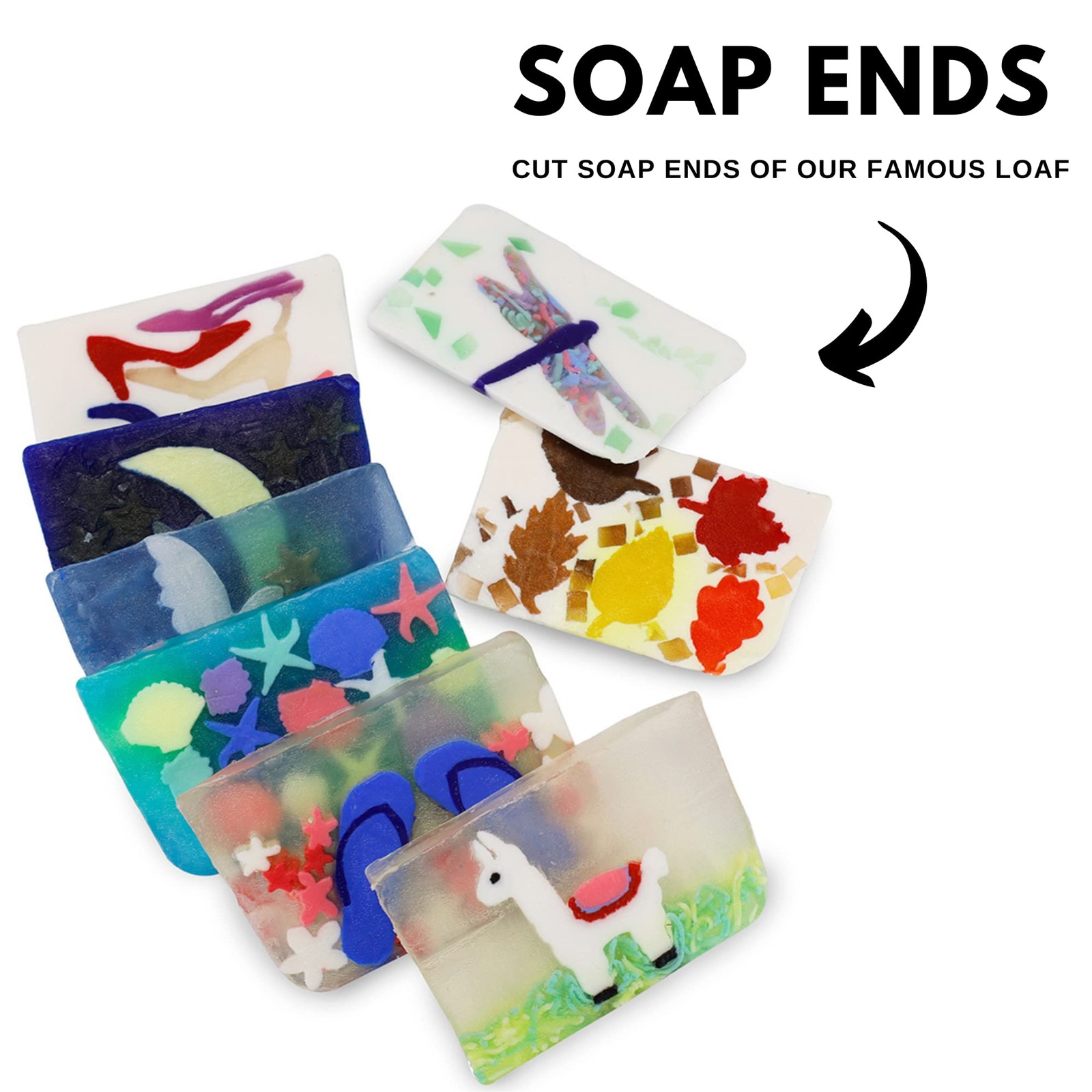 Soap Box Sampler – Mystery Box of a Variety of Unisex Bar Soap (GRABBAG) – Un…