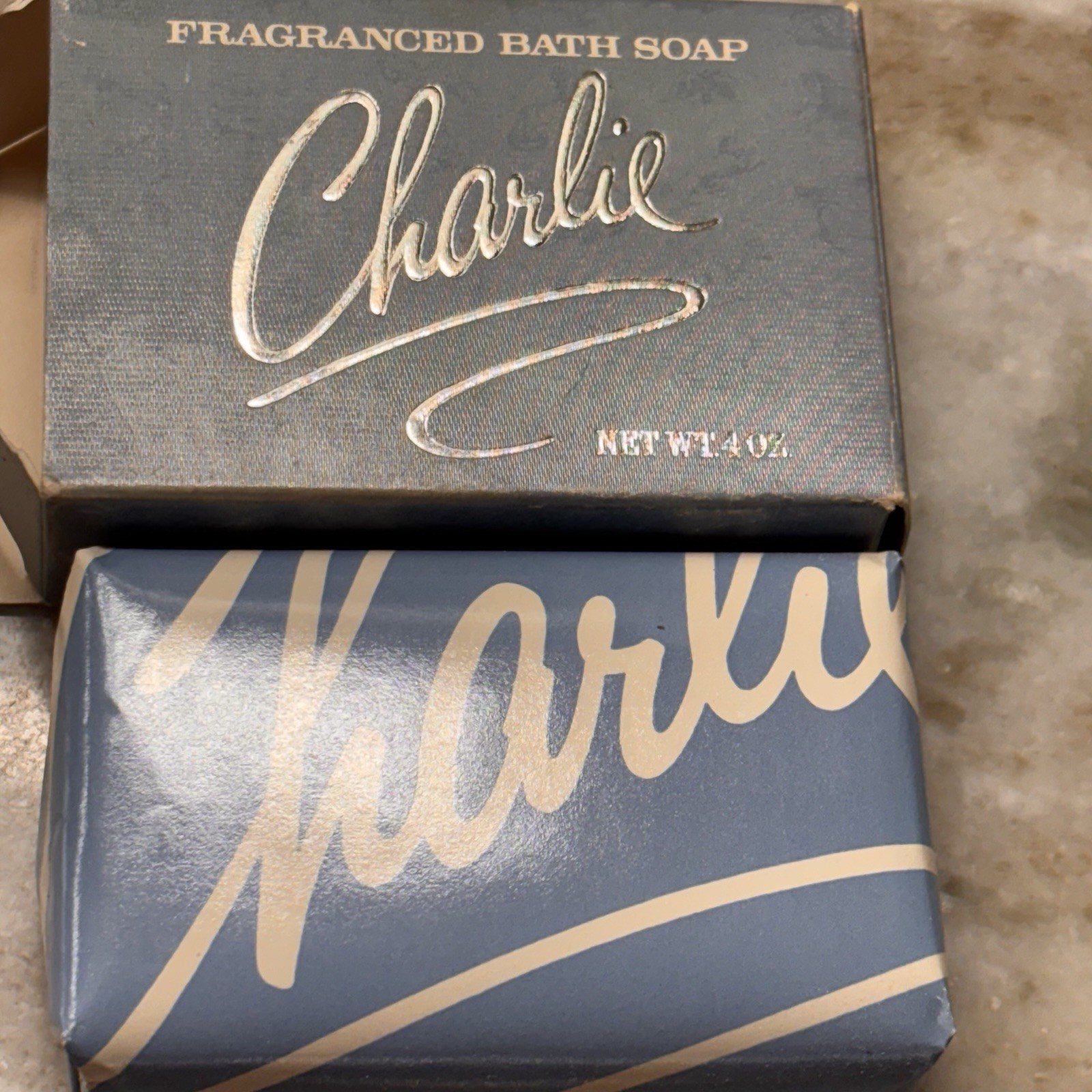 Revlon Charlie Fragranced Bath Soap 4 Oz. New Discontinued Old Stock