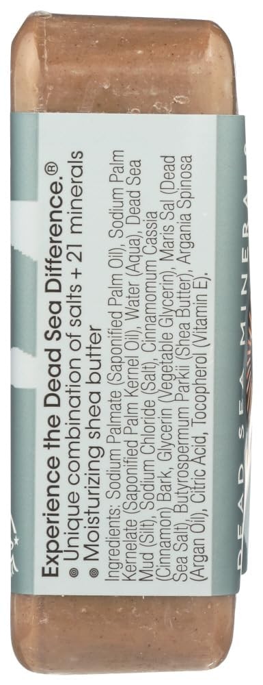 One With Nature Dead Sea Mineral Mud Soap with Argan Oil & Shea Butter 7 oz (Pac