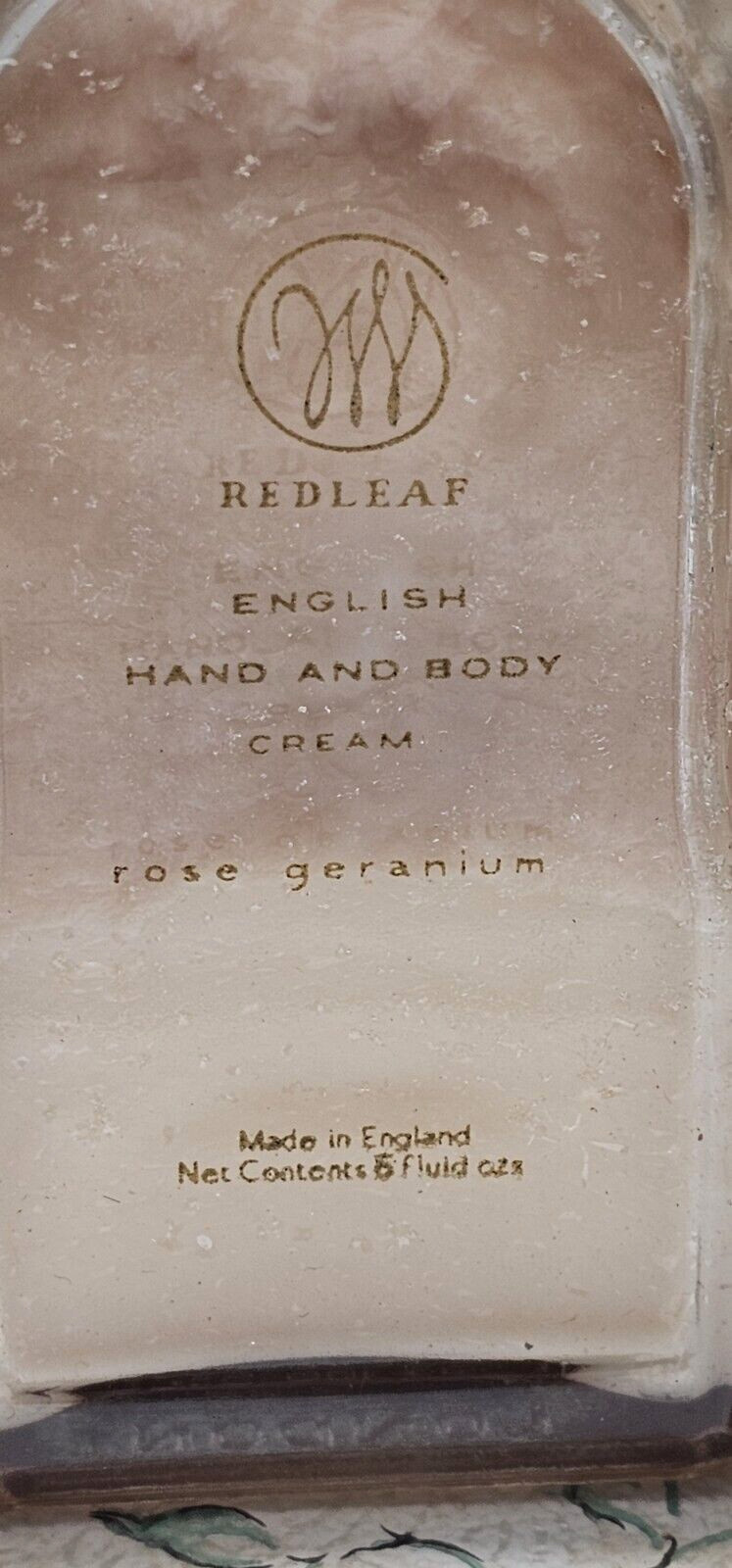 Vintage Redleaf Deluxe Rose Geranium Soap Bar & Body Lotion Boxed Set NOS *READ