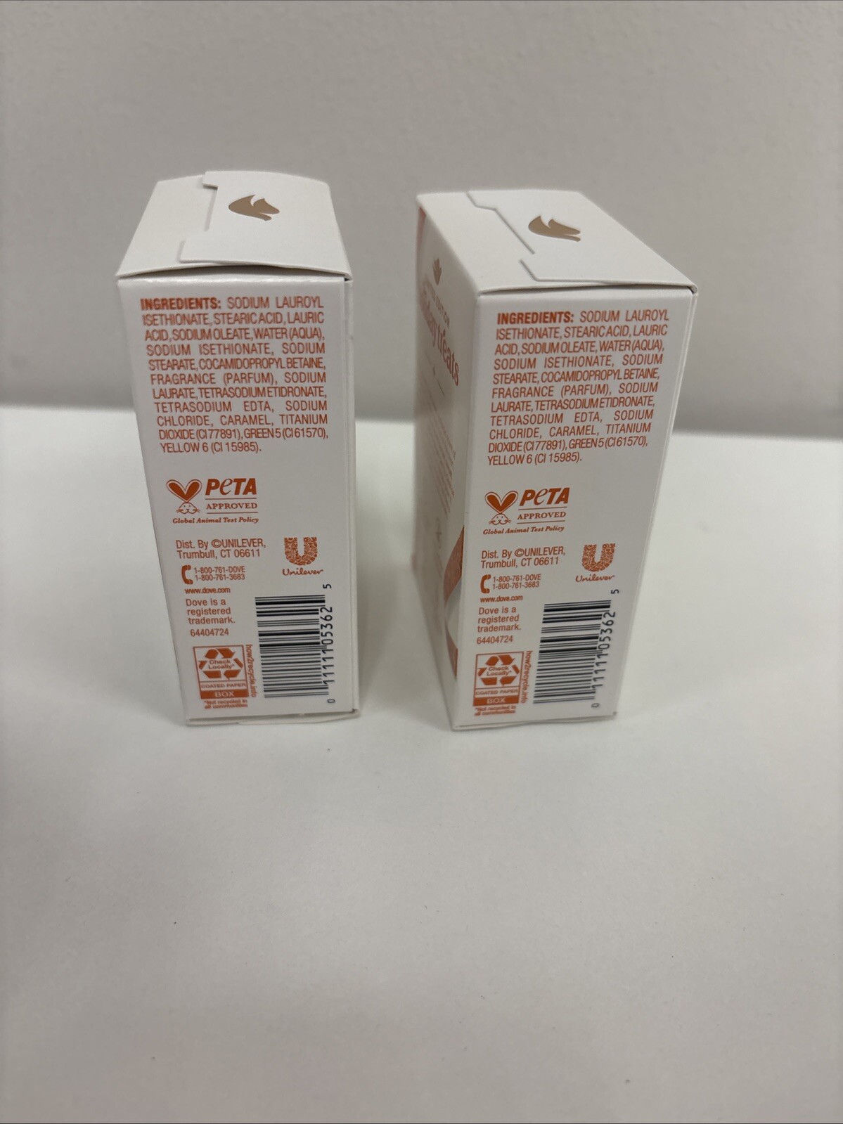 Dove Limited Edition Beauty Bar Soap Gingerbread Delight, 5 oz. – Lot Of 2
