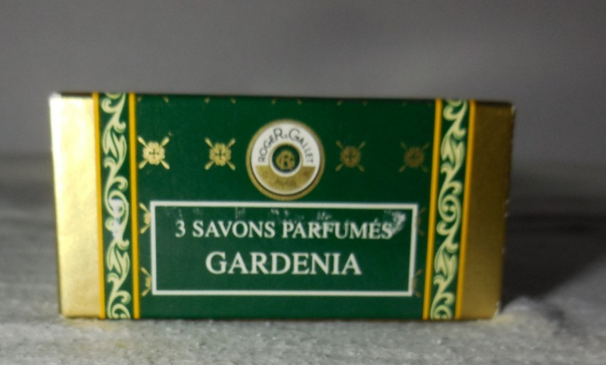 Roger & Gallet Paris Gardenia Perfumed Soaps 3 x 3.5 oz Made In France NEW