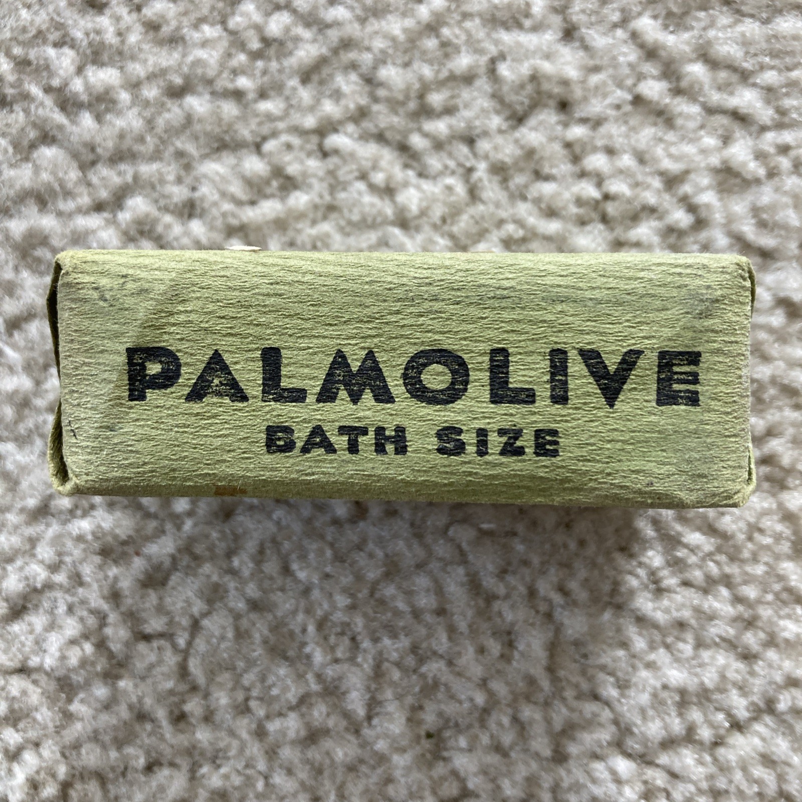 Vintage Palmolive Bath Size Soap Bar