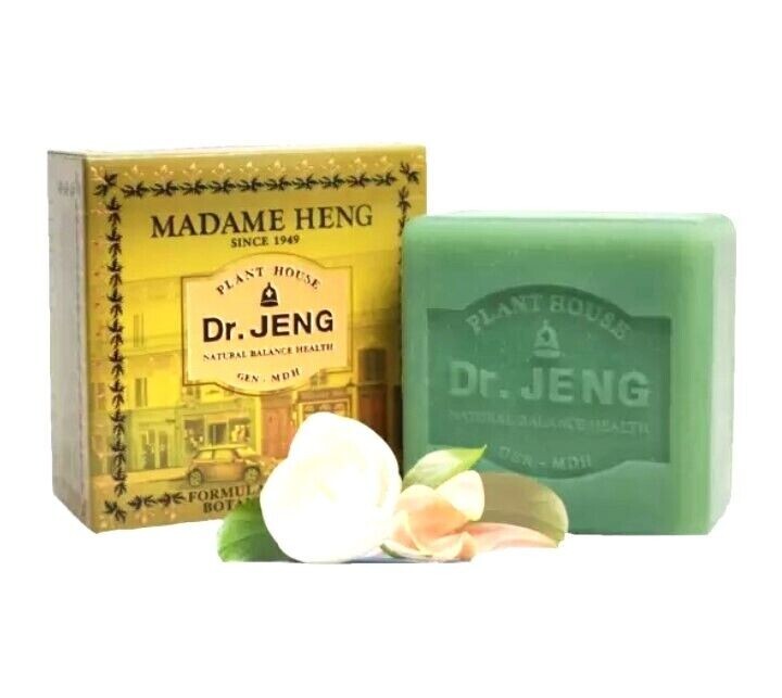9 x Dr Jeng Soap by Madame Heng Botanical Soap with Green Chiretta Tumeric 150g