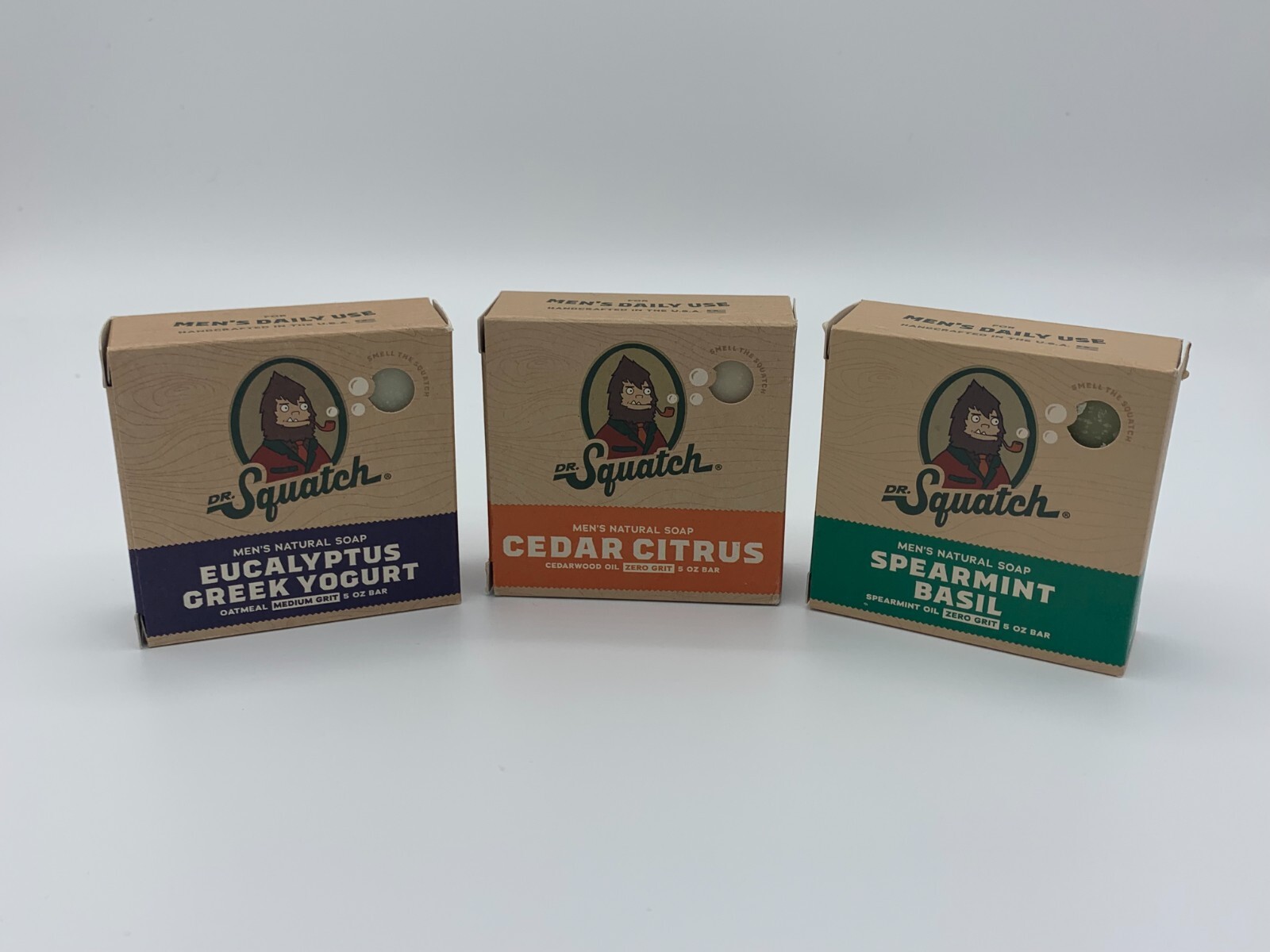 Dr Squatch Soap Pine Tar Bay Rum Fresh Falls Bourbon & 12 MORE U CHOOSE SCENT !