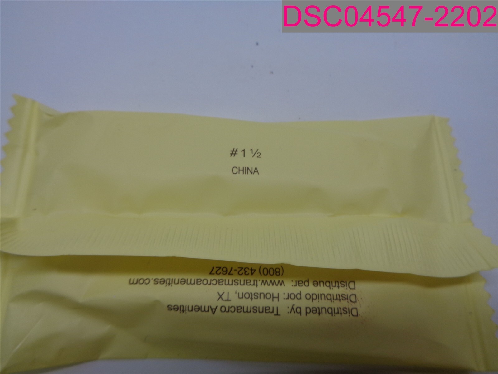 QTY=500; Good Day Amenity Bar Soap 1.5oz 390150 Pleasant Scent Individually Wrap