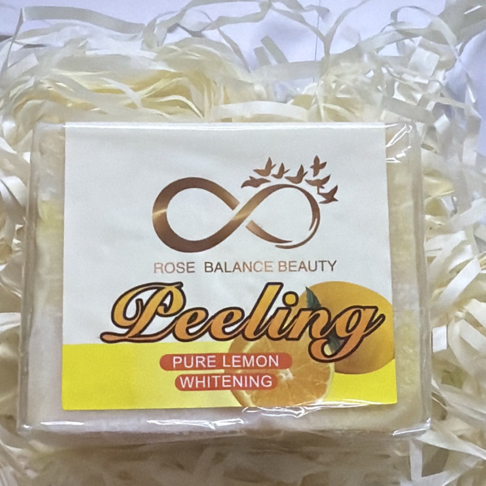 Rose Balance Beauty Whitening Soap Pure Lemon Moisturizing Bar 5.29 oz