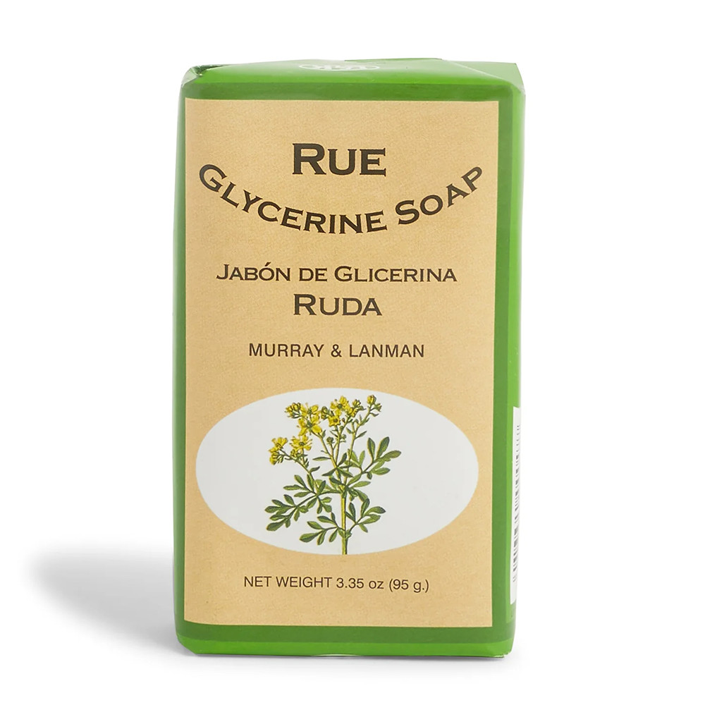 L&K Lanman & Kemp 6 Pack Glycerine Rue Soap, Ruda Soap