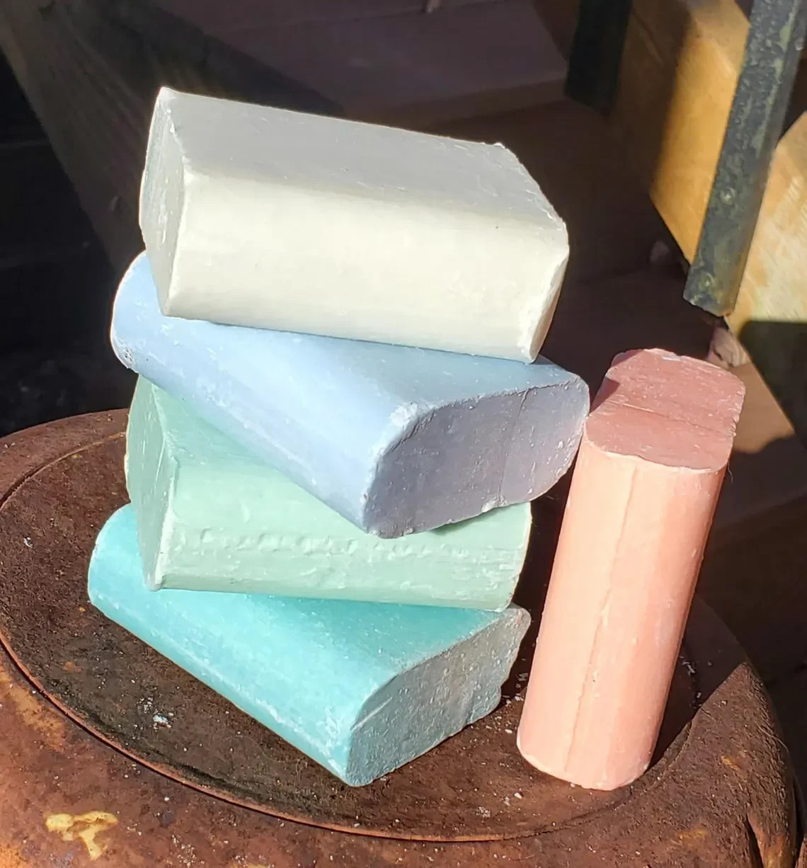 Amish Olde Country Soap 24 Soap Bars – All Natural Bentonite Clay, Made in USA
