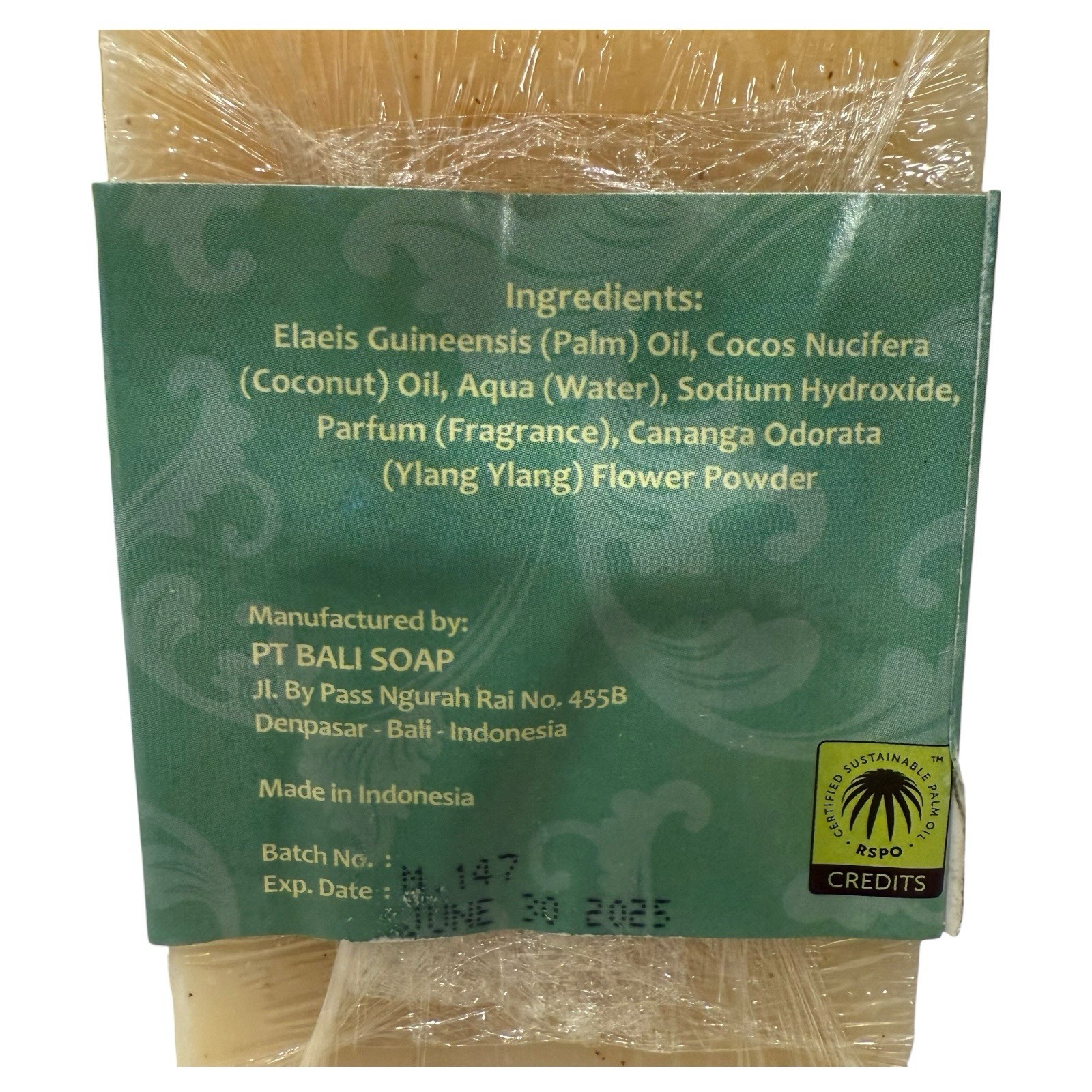 Bali Soap Bar Gift Set, 6 Pc Variety Pack, 3.5 Oz Each