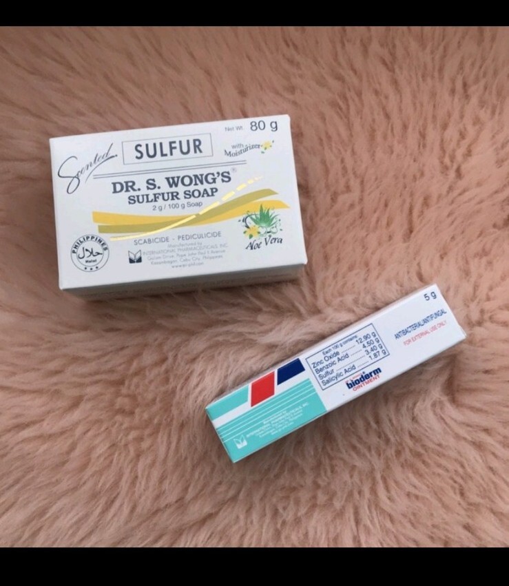 Dr. S. Wong’s SULFUR SOAP Scented (80g) & BIODERM OINTMENT Non-Irritant (15g)
