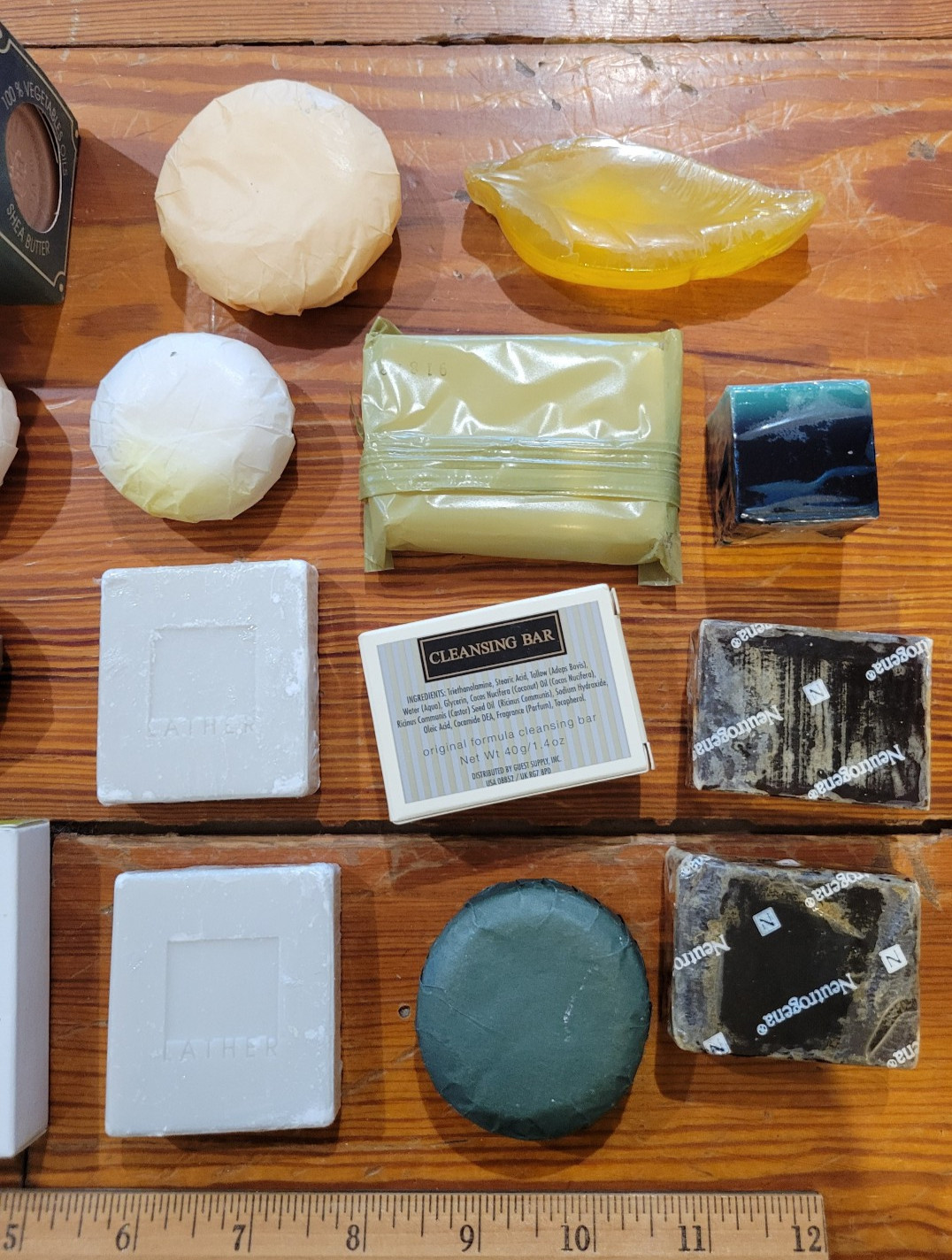 Lot of 18 Soap Bar Bath Face Yardley Asira Crabtree & Evelyn Lather Neutrogena