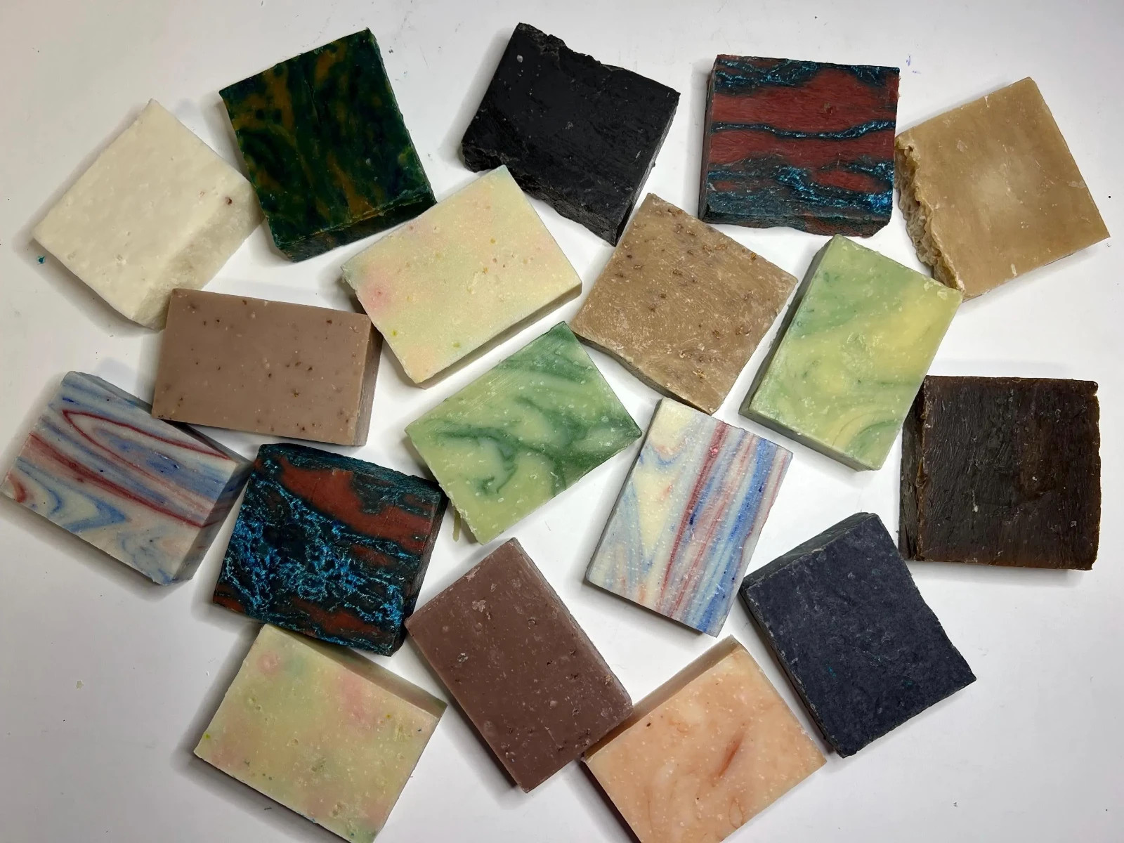 10 BARS ORGANIC Bulk LARGE 4.5+ OZ Bars Handmade Soap Organic Soap Bulk Non GMO
