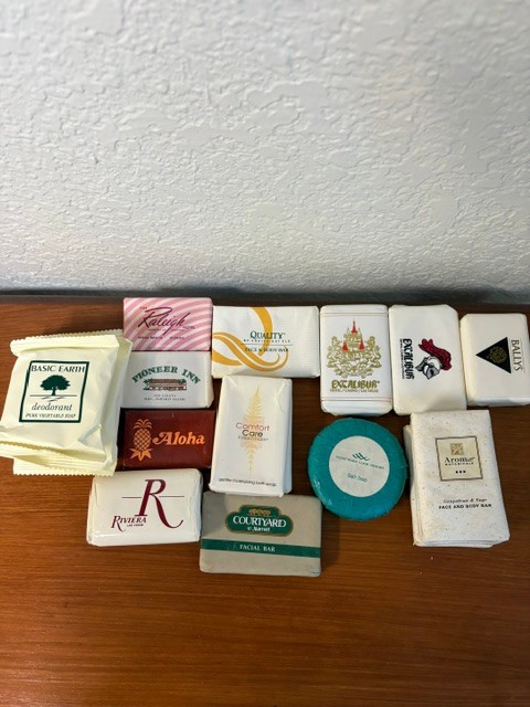 Vintage Lot of 20 Hotel Motel Resort Travel Size Mini Bar Bath Soaps