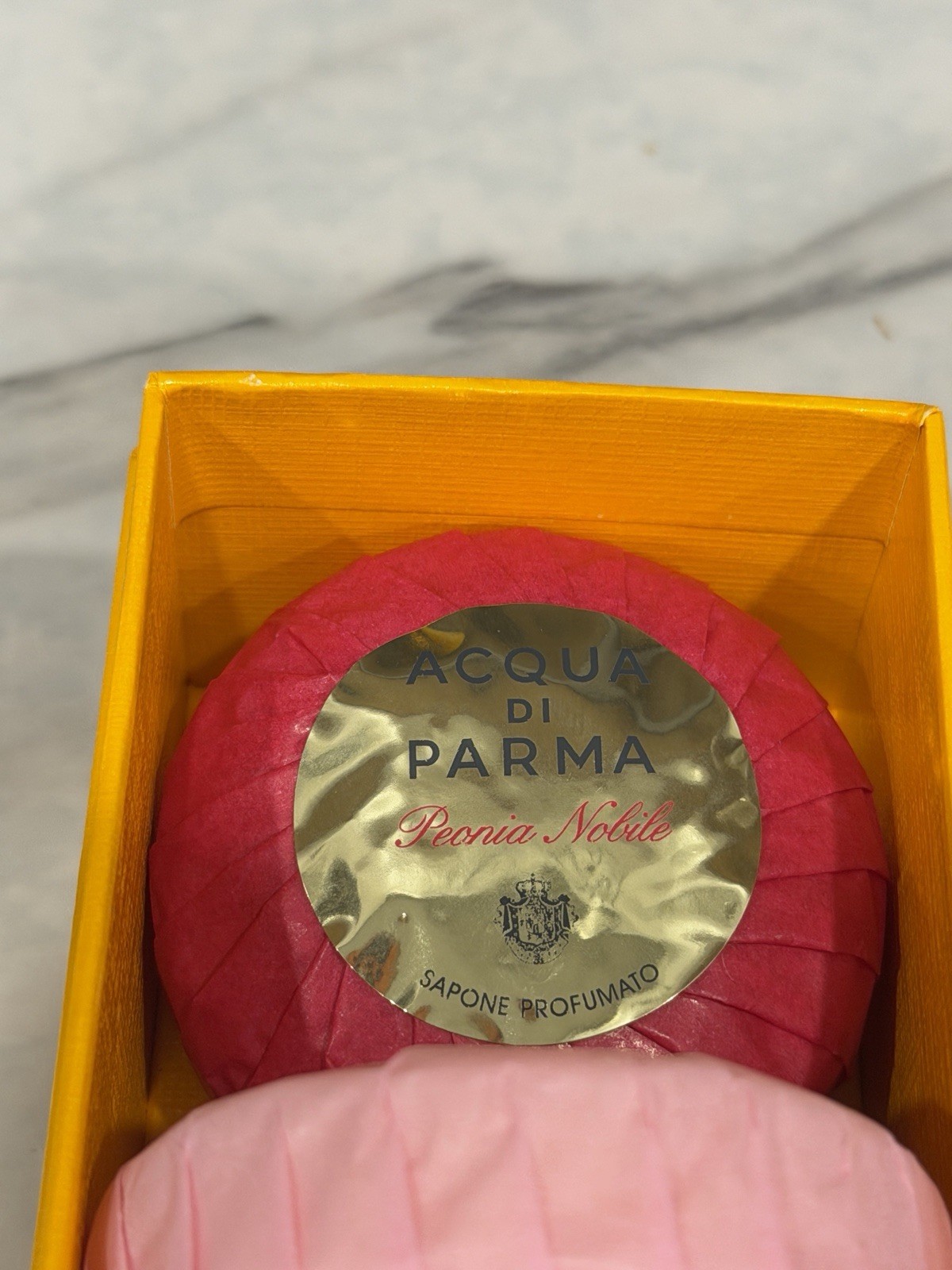 Rare Acqua di Parma 5 Pcs Le Nobili Soap Collection 2x 50g/ 1.7 oz