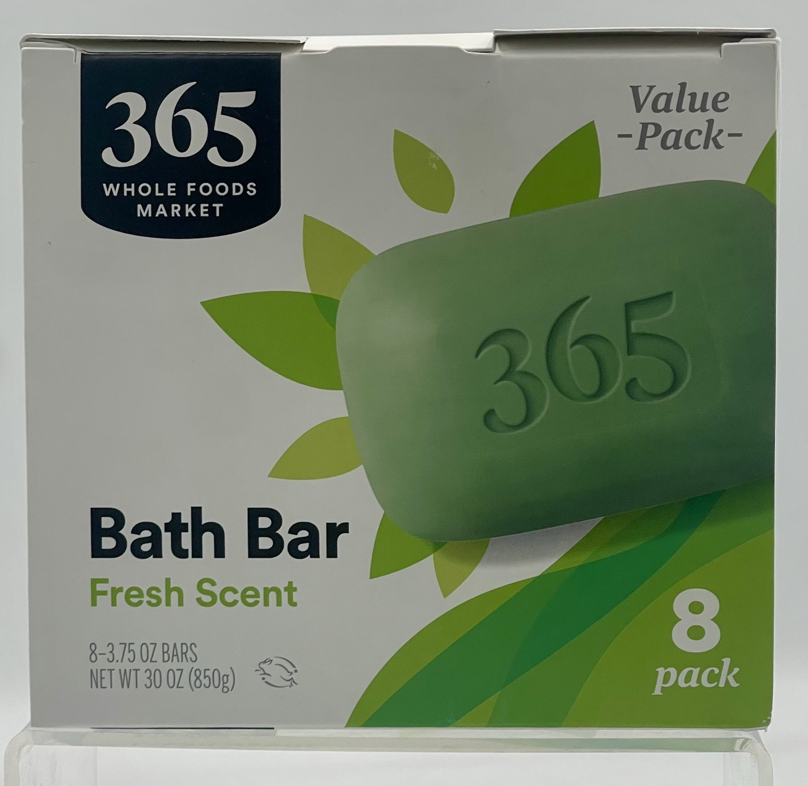 365 by Whole Foods Market BathBarSoap Fresh Scent 8 Pack Paraben Free NetWT 30OZ