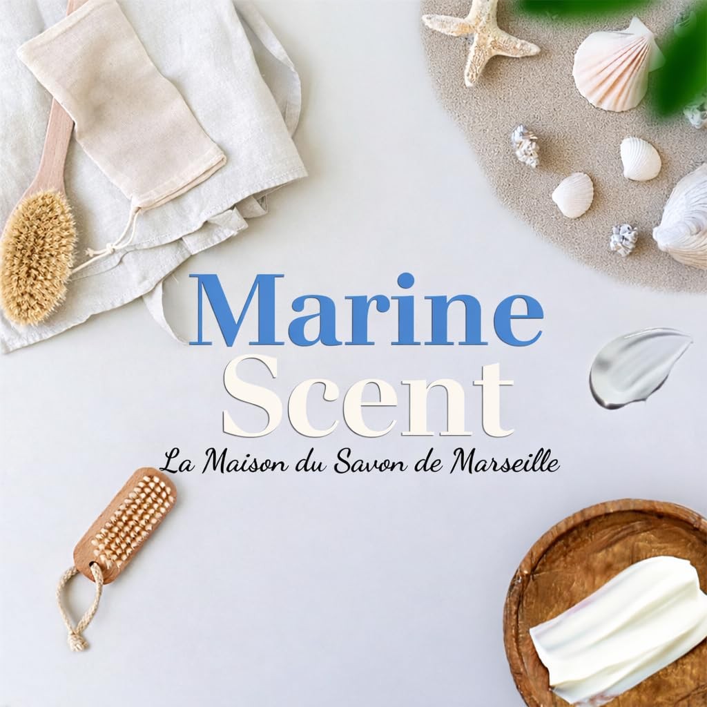 La Maison du Savon – Marine Soap Bar Trio – Moisturizing Hand & Body Soap Bar…