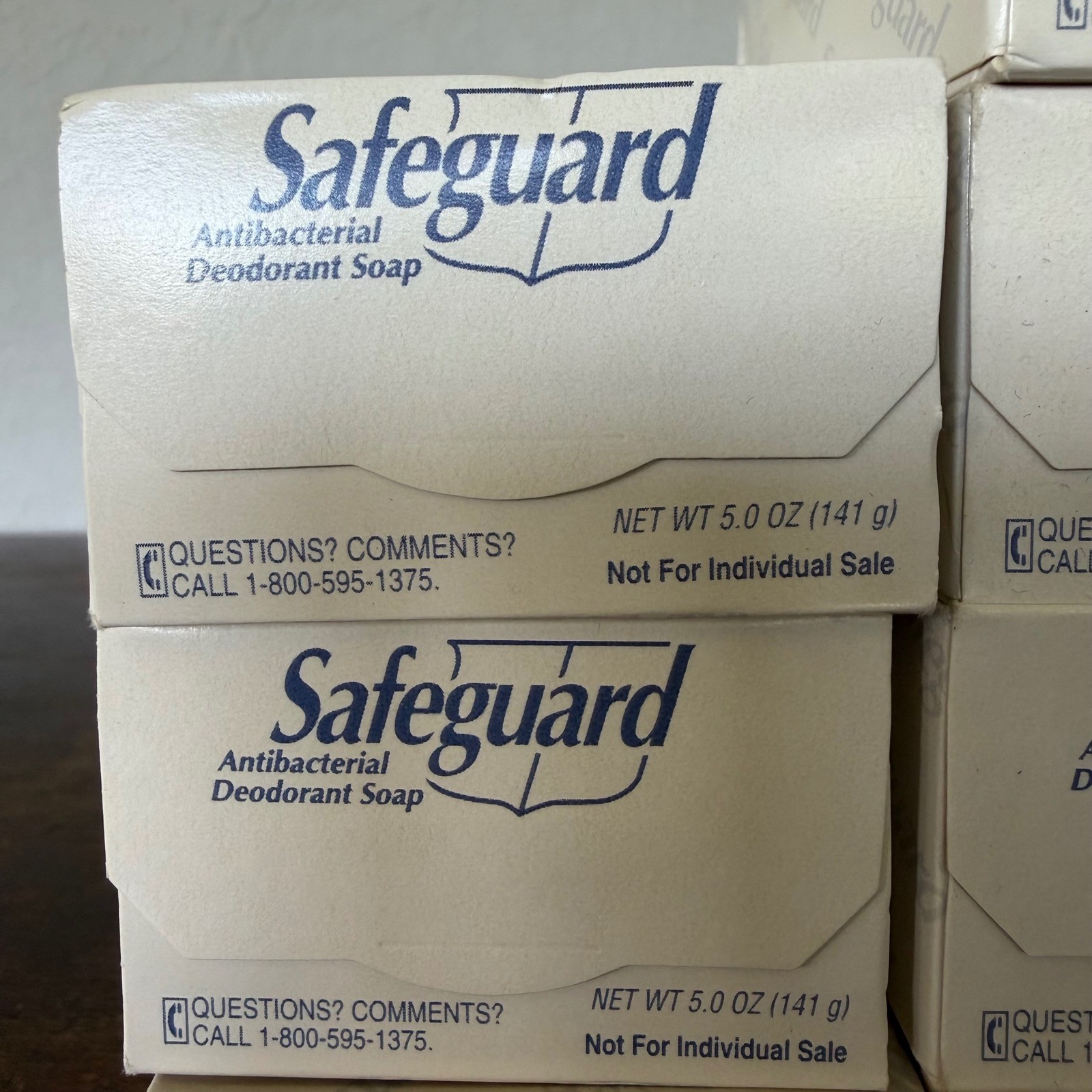 Vintage 1995 5 oz. Safeguard Antibacterial Deodorant Soap Lot of 10 Triclocarban