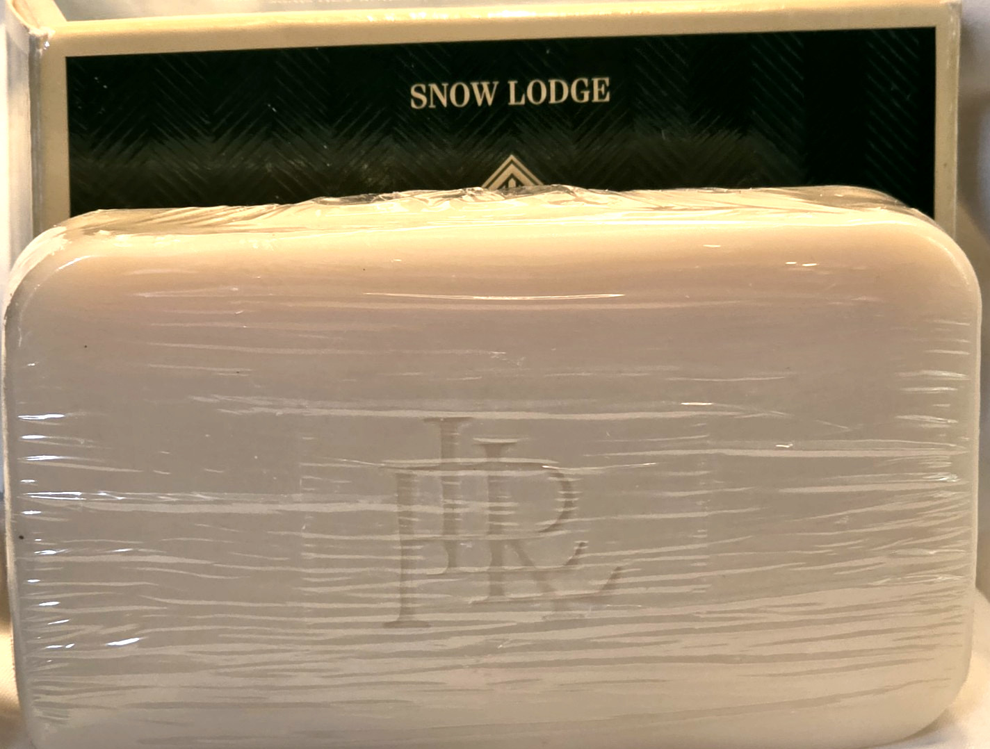 Lauren Ralph Lauren Soap Bar 7 oz Snow Lodge Sealed WITH CHIP see photo With Box